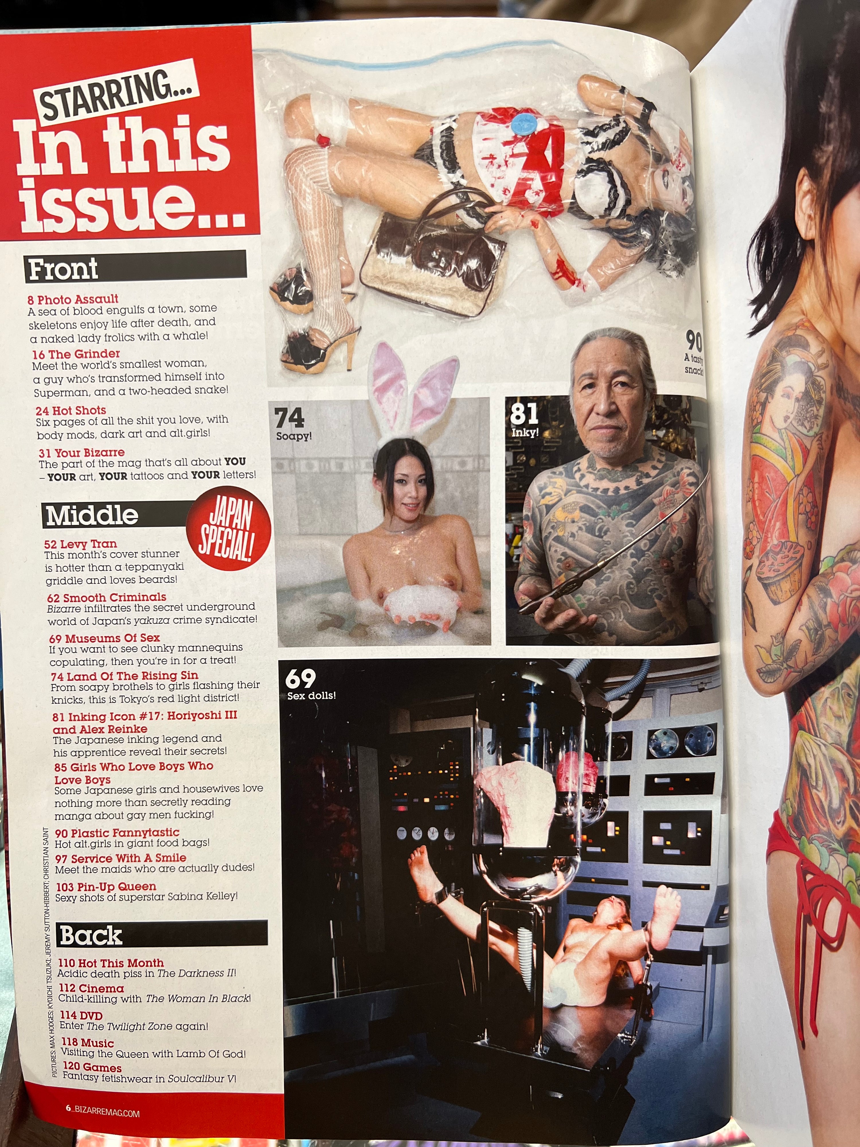 Bizarre Magazine Issue 185 February 2012