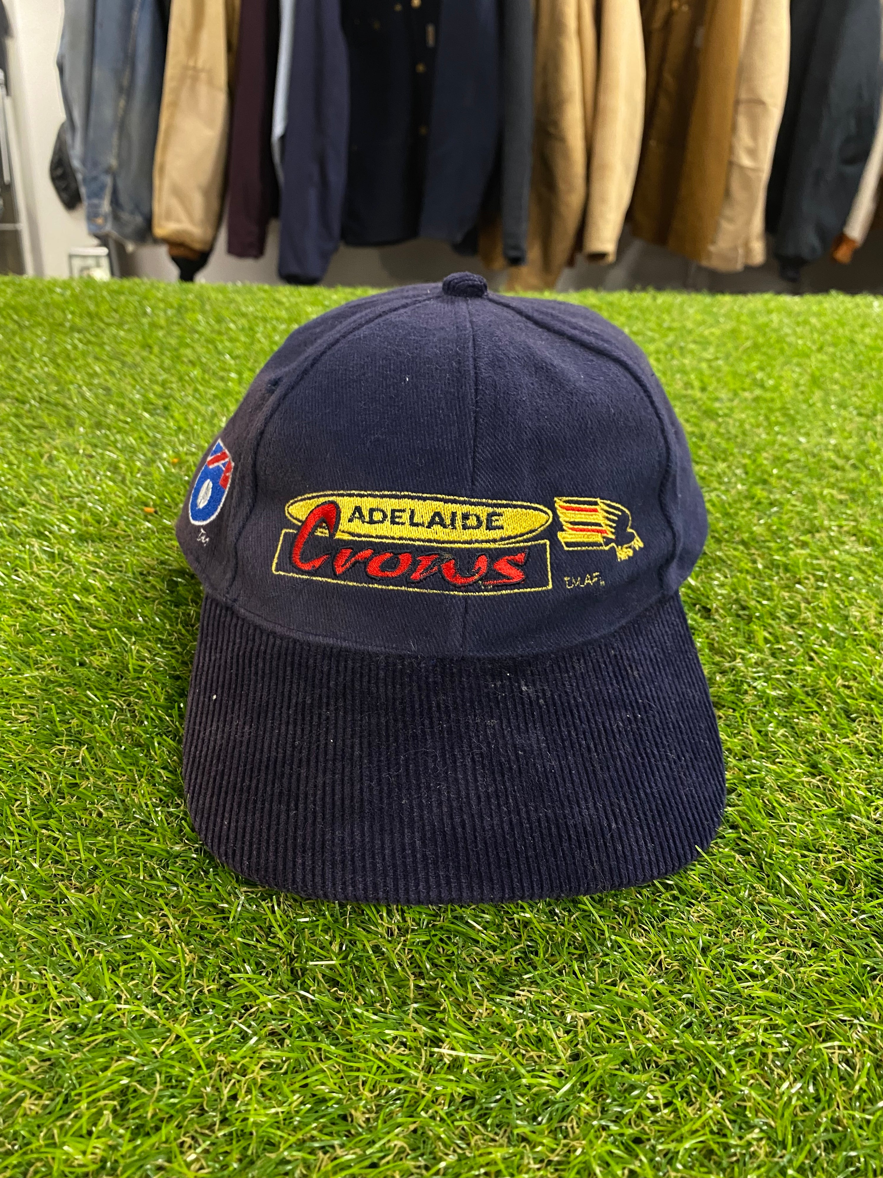 Vintage Adelaide Crows Eclipse Cap Faded Side