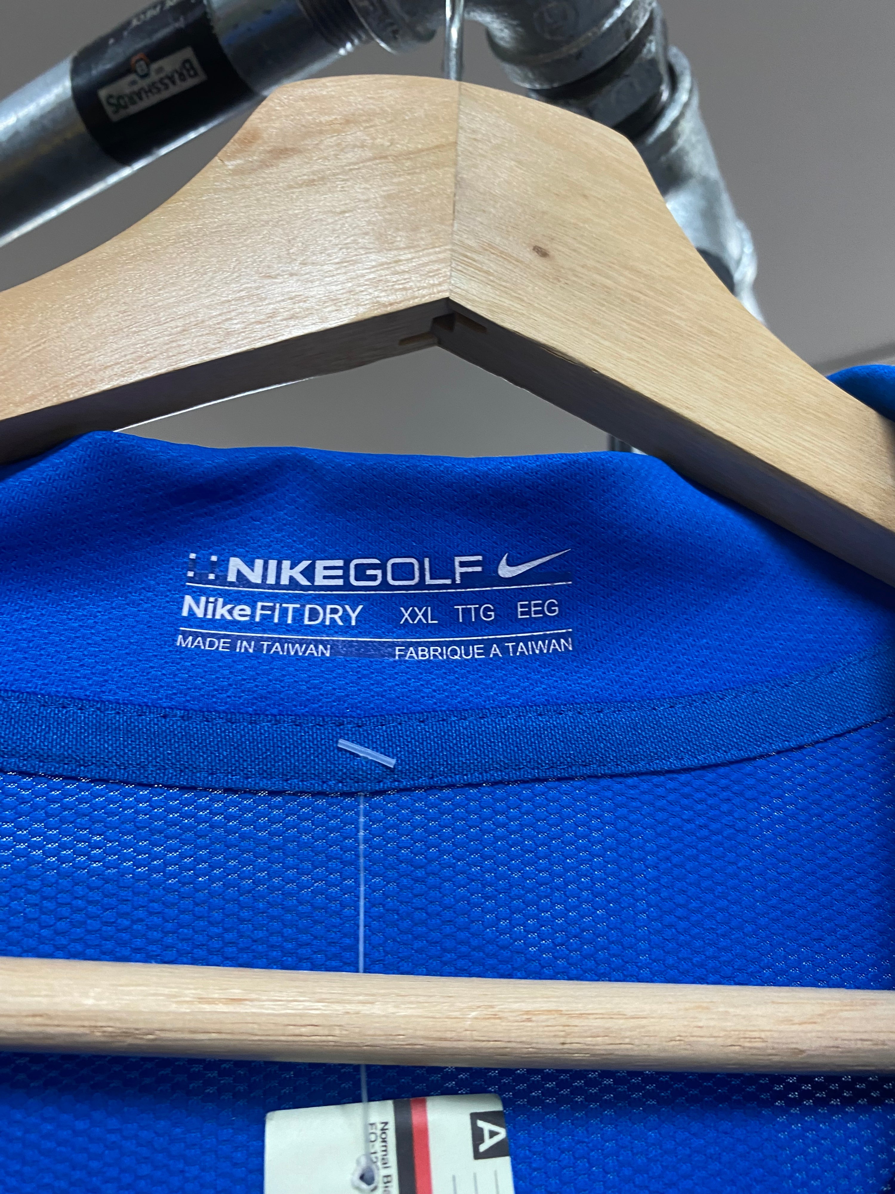 2XL - Nike Golf Blue Polo