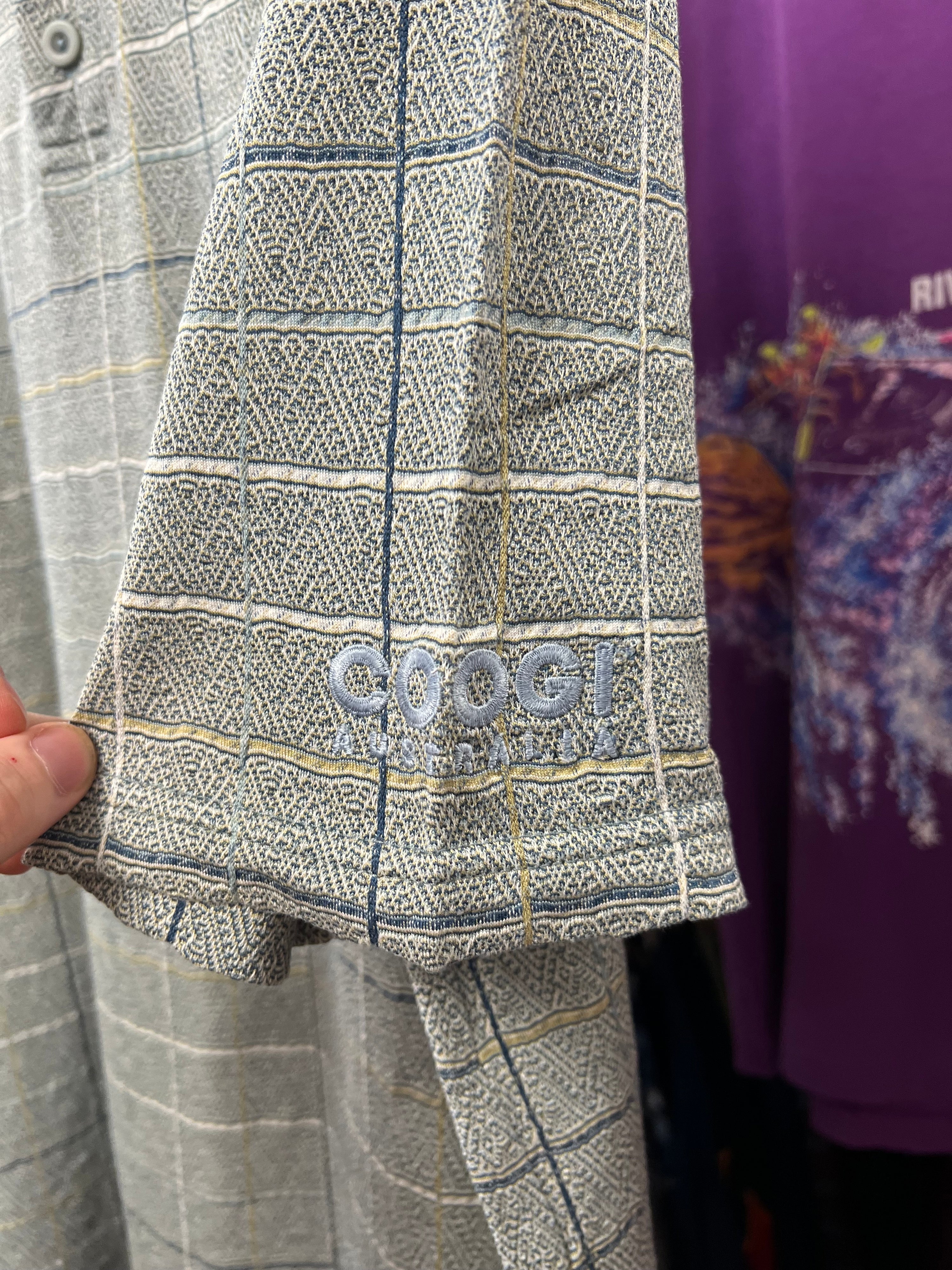 [XL] 2000s Coogi Green Polo Shirt