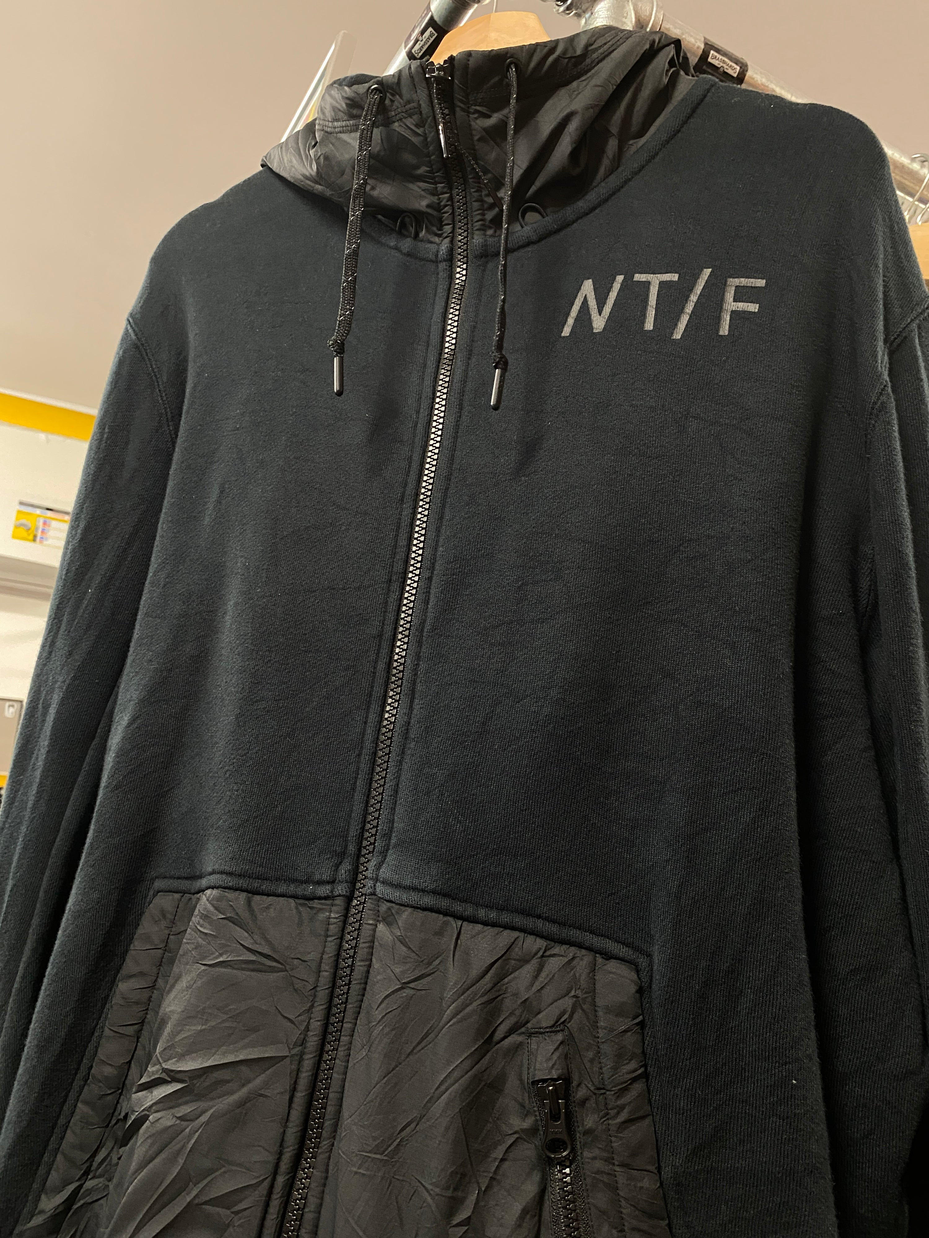 XL - Nike NT/F Black Zip Up Hoodie