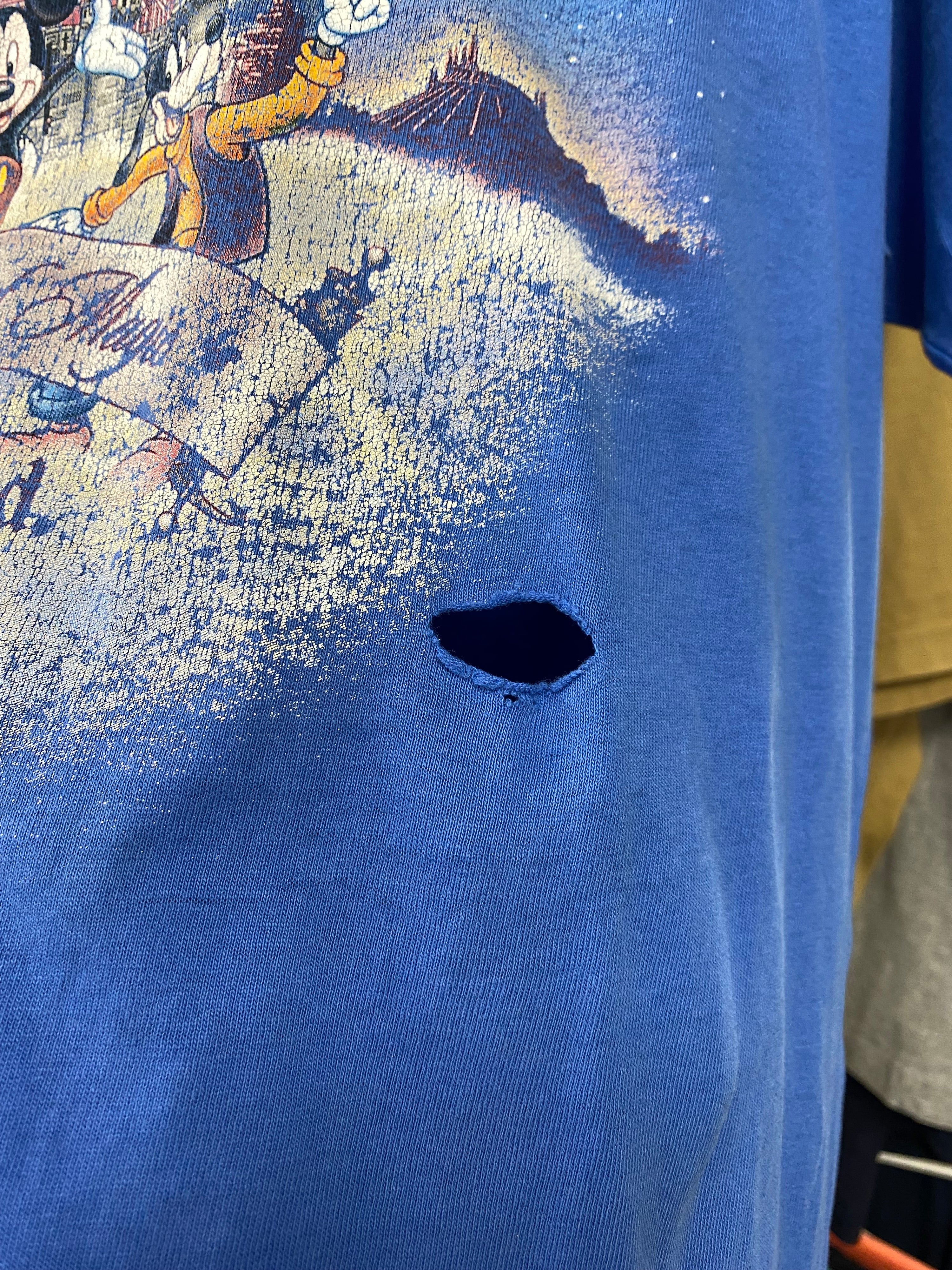 [L] Disneyland 45 Years Of Magic Blue Tee