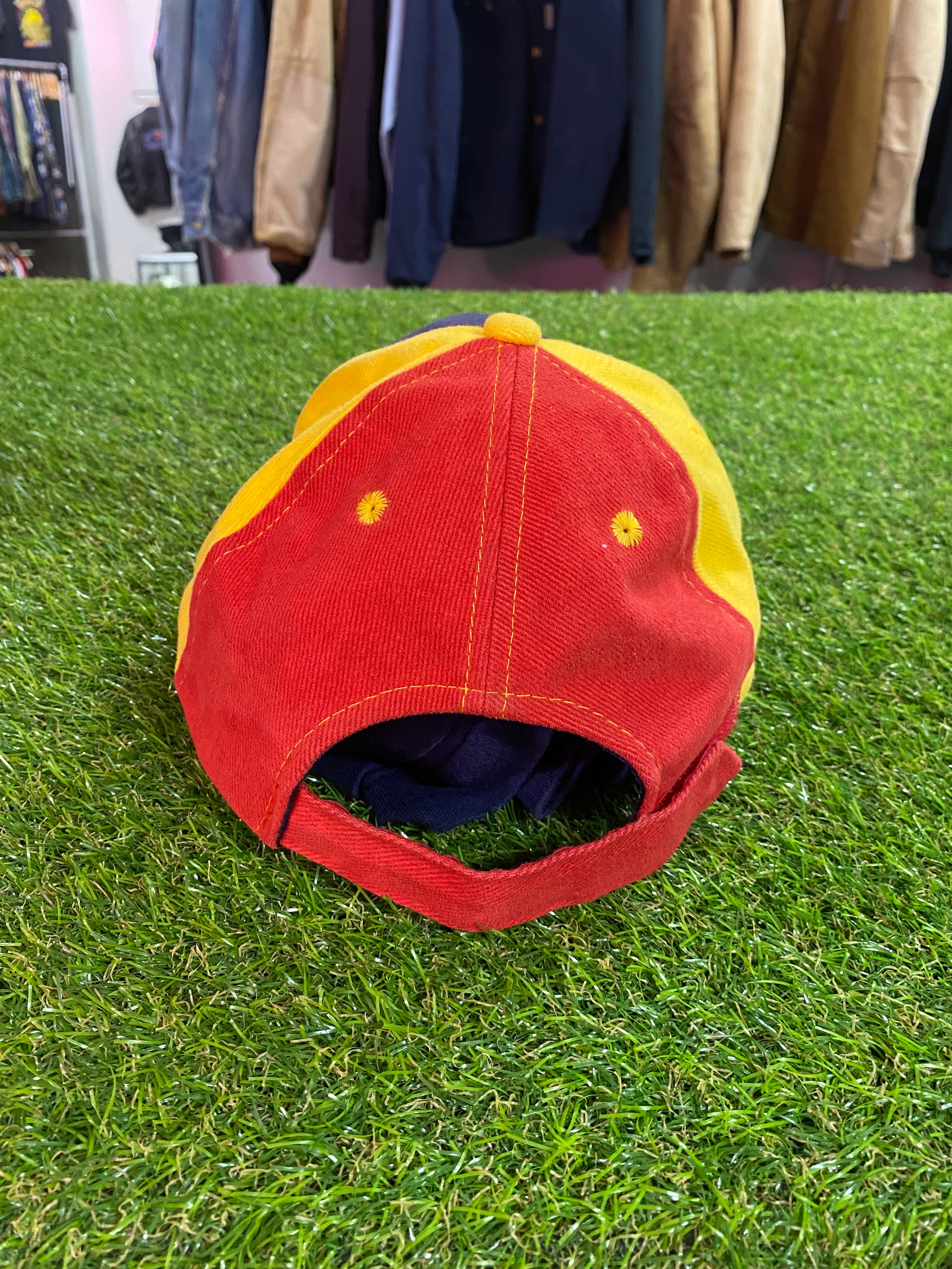 Vintage Adelaide Crows Multicolour Cap Logo Through Text