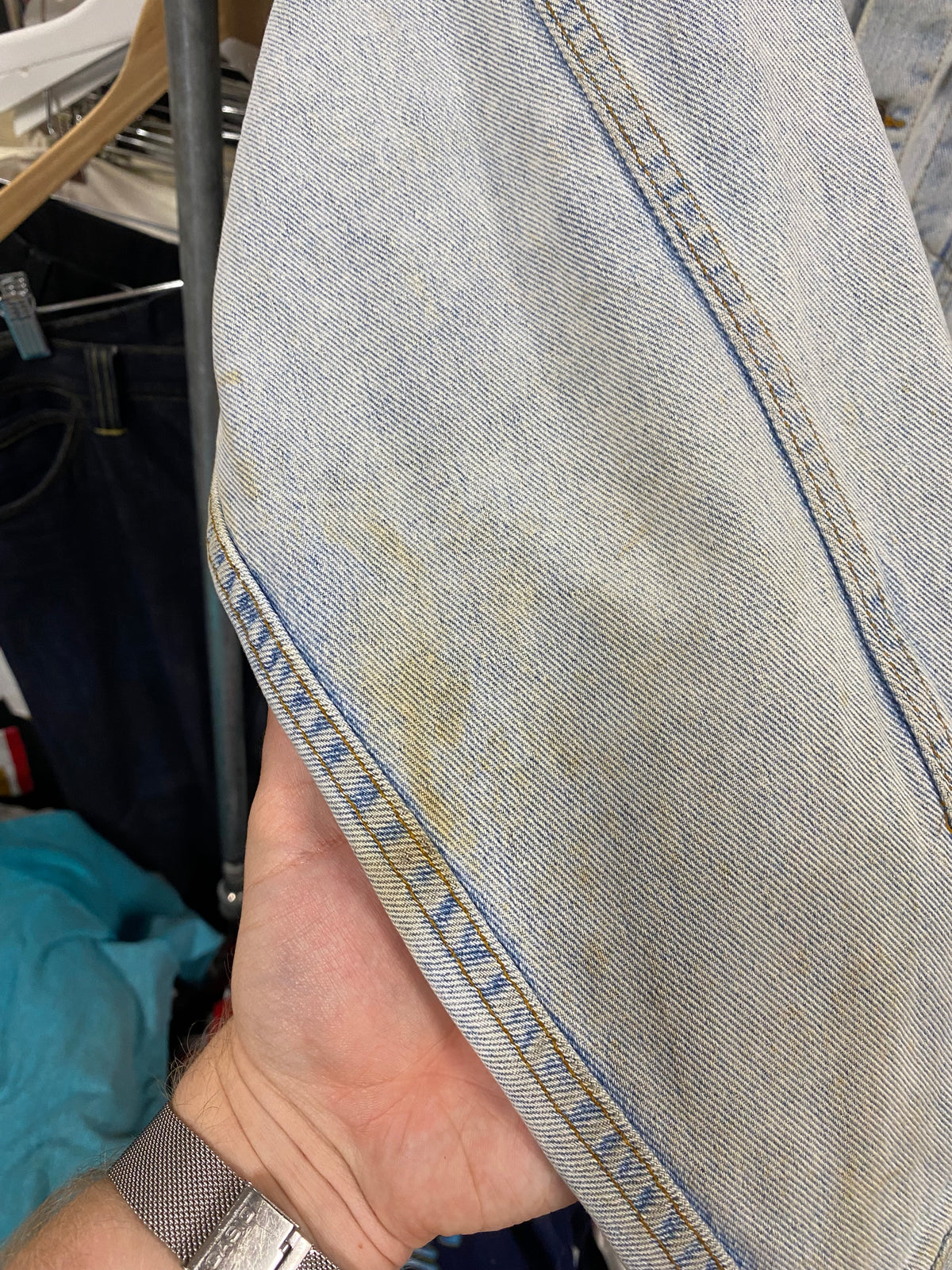 [S] Vintage Levi's Light Blue Made In Canada Jacket