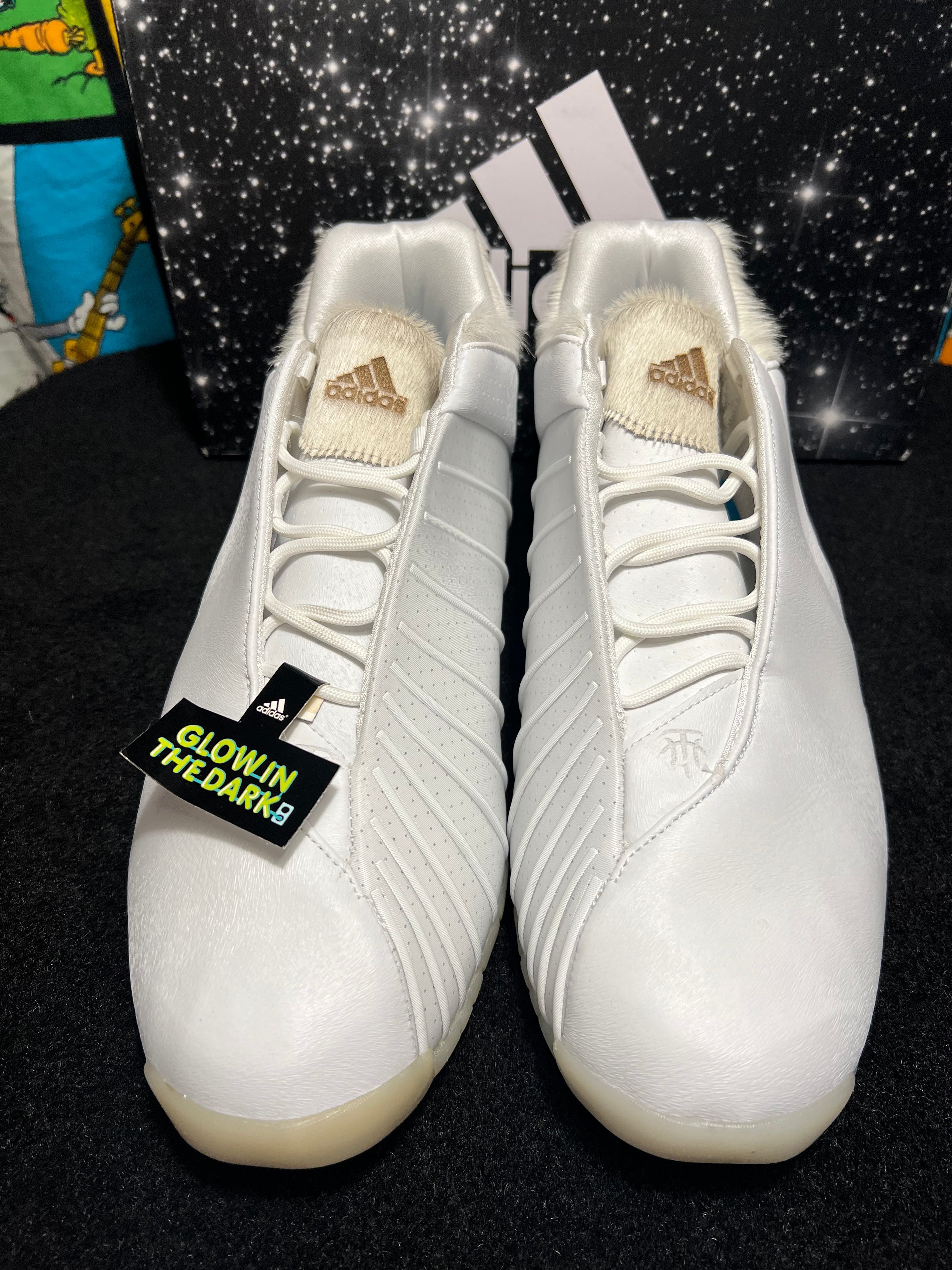 US13 - 2016 Adidas TMAC 3 Glow In The Dark Shoes NEW AQ7992