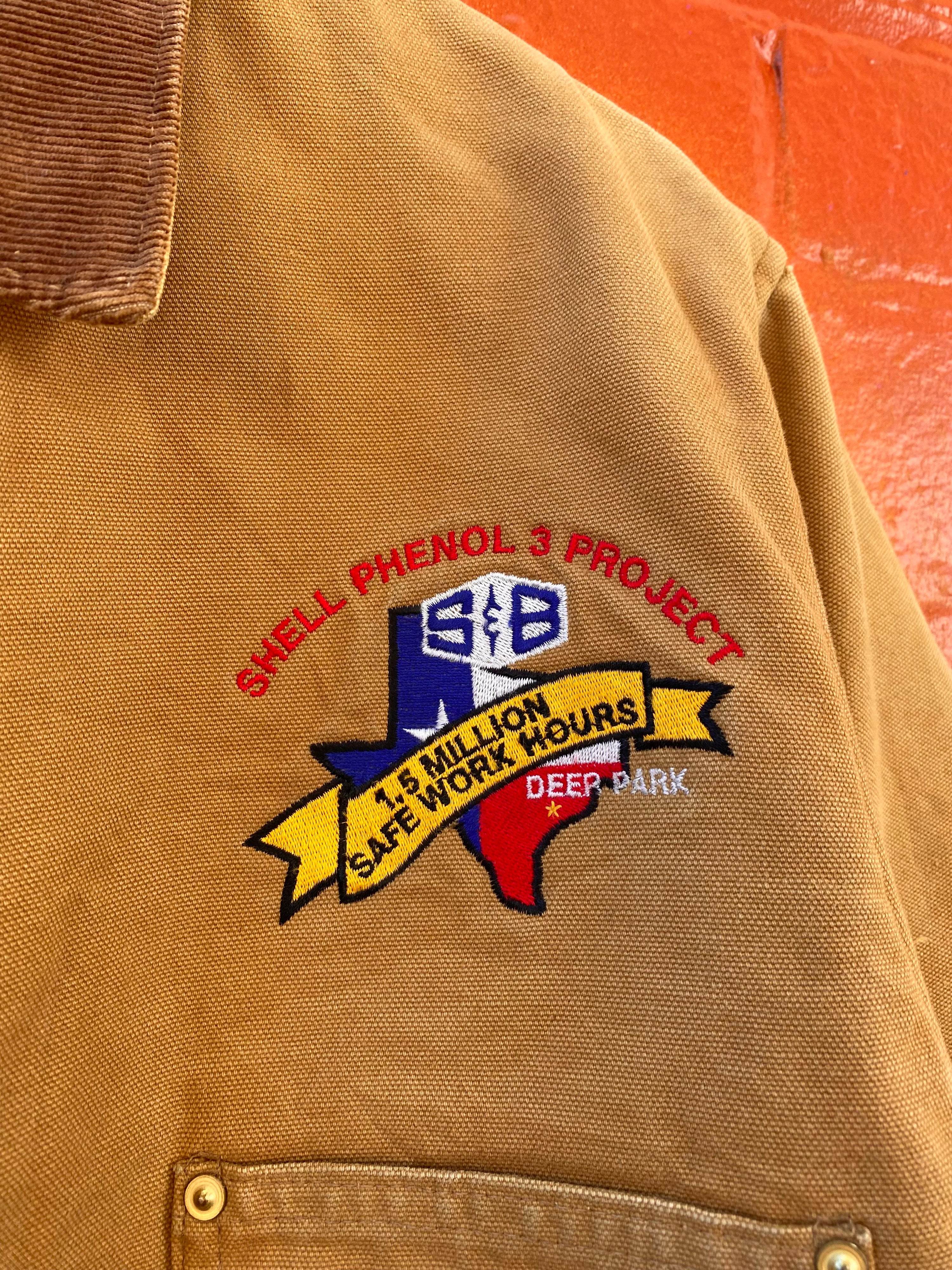 [XL] Vintage Carhartt Shell Phenol 3 Project Brown Chore Jacket