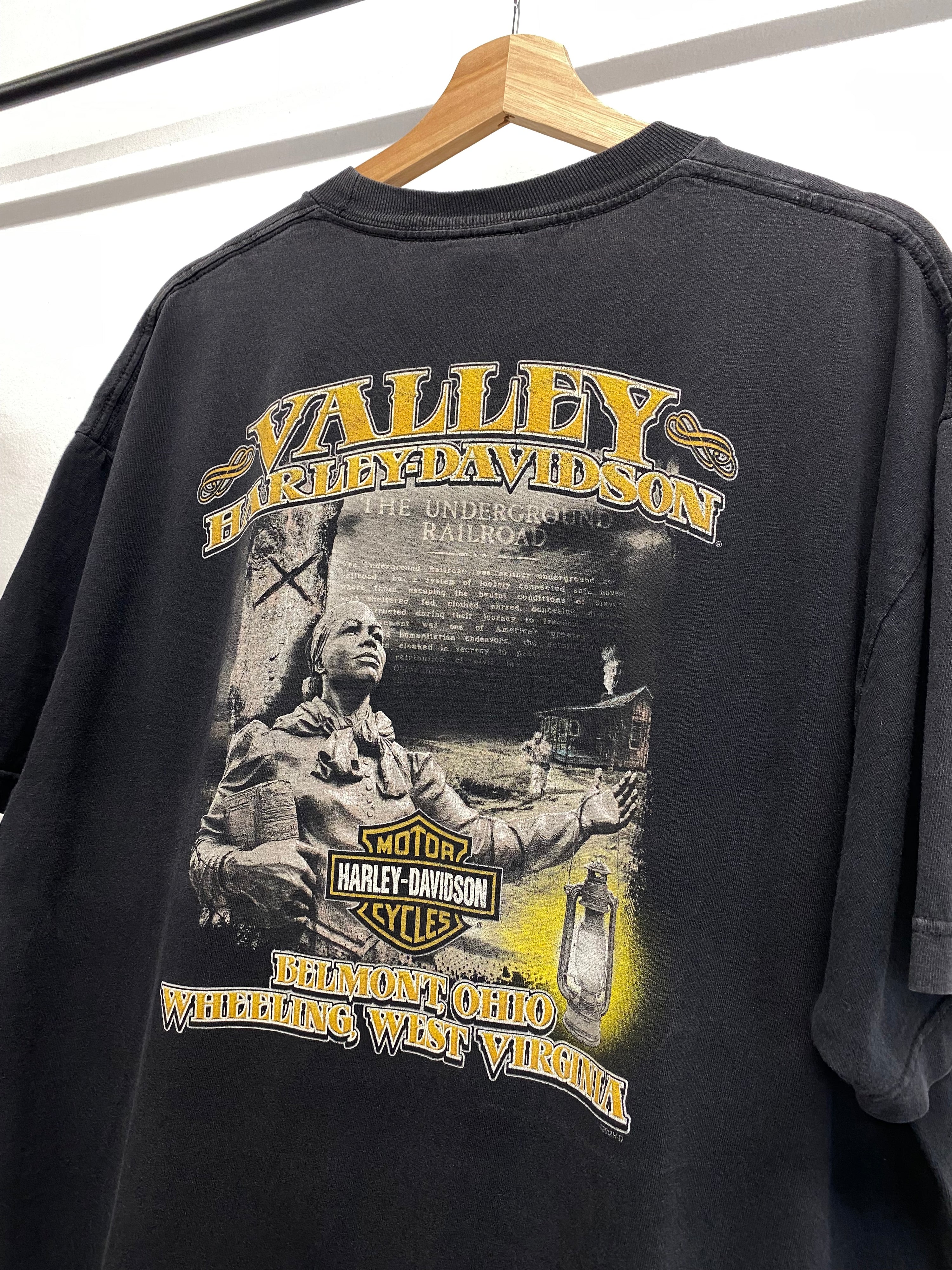 [XL] Valley Harley Davidson: The Underground Railwoad DS Tee