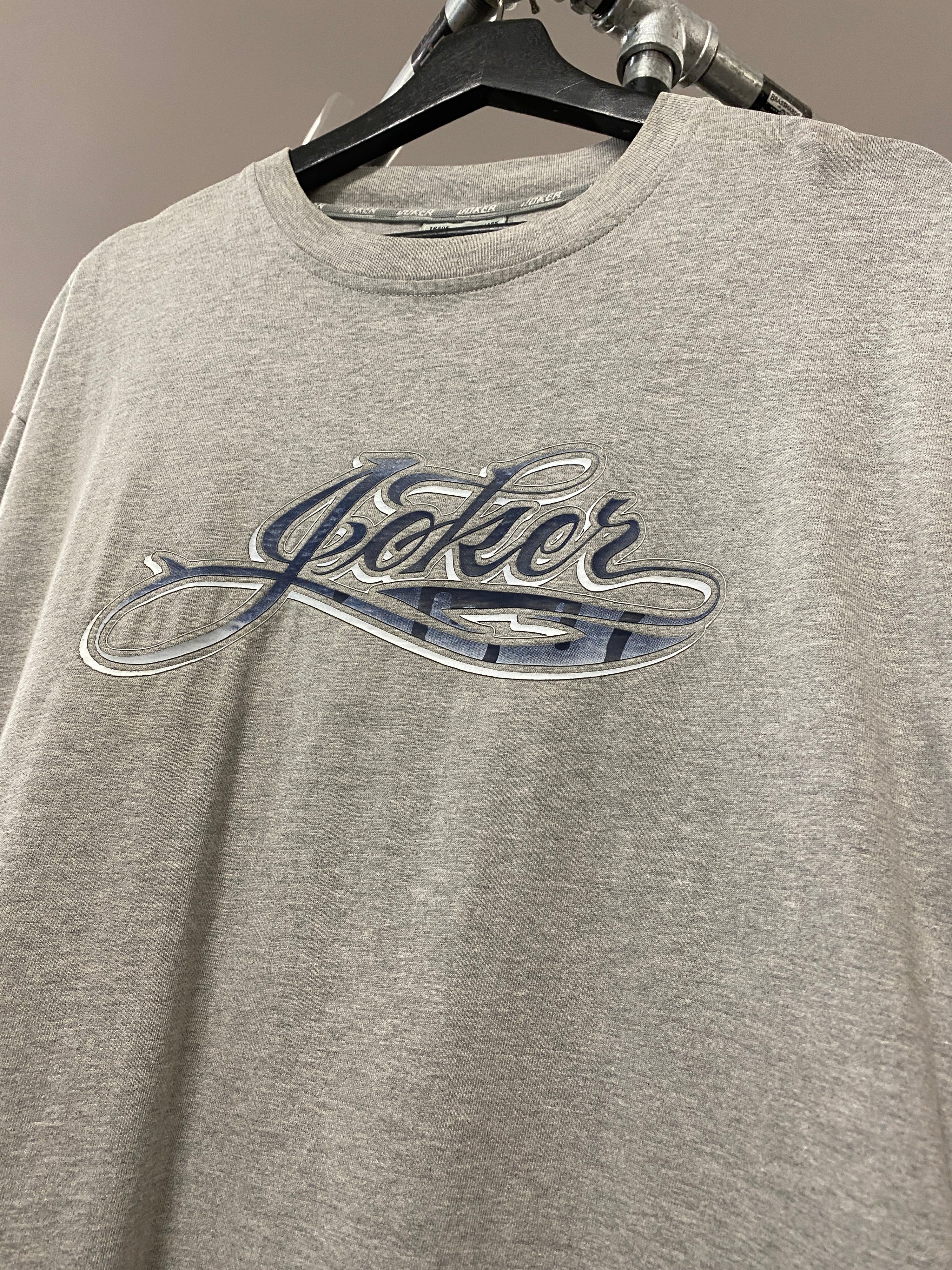 XL - Joker Grey Spellout Tee DS