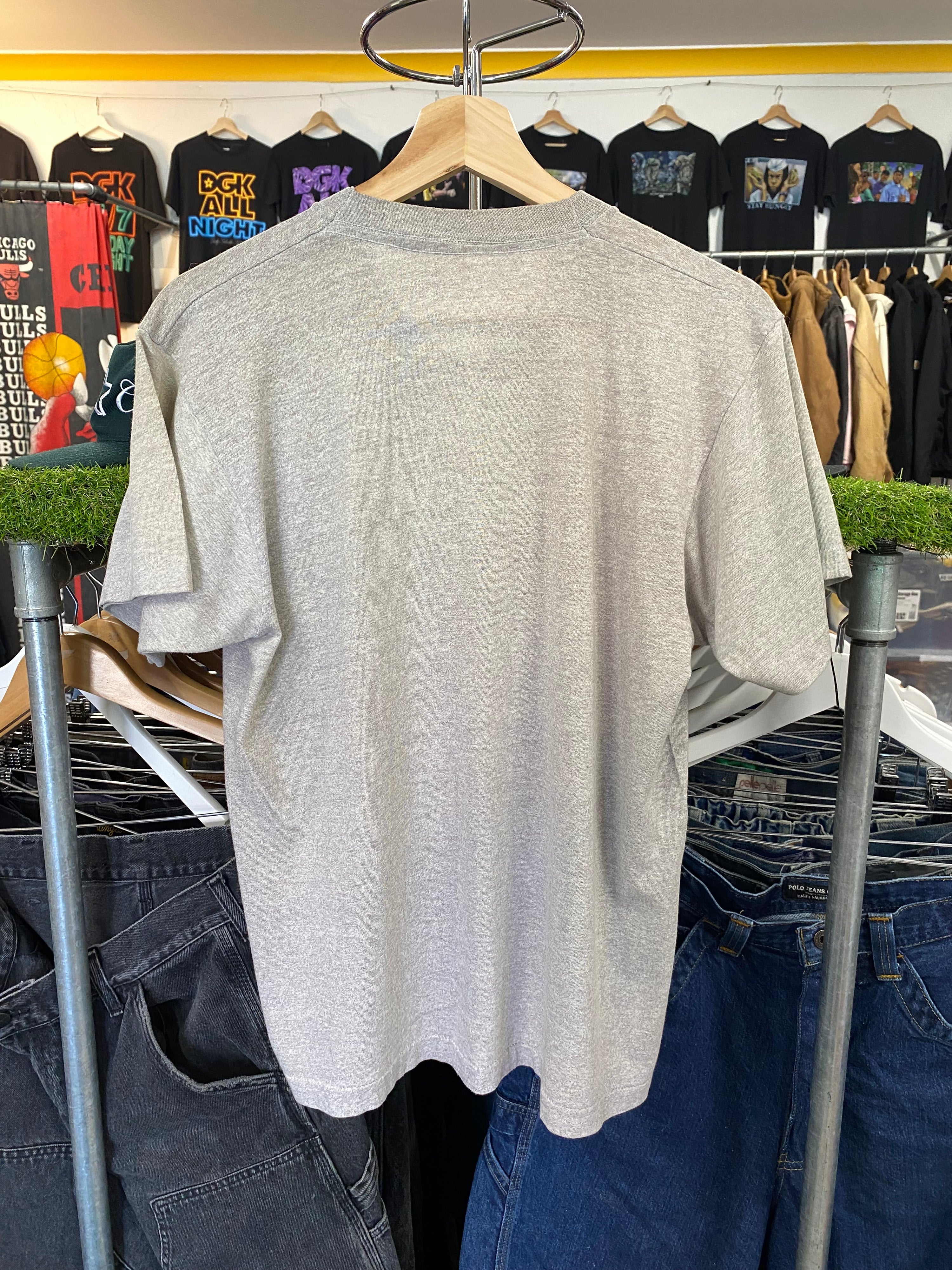 [M] 1980s Dominique Wilkins Atlanta Hawks Caricature Tshirt