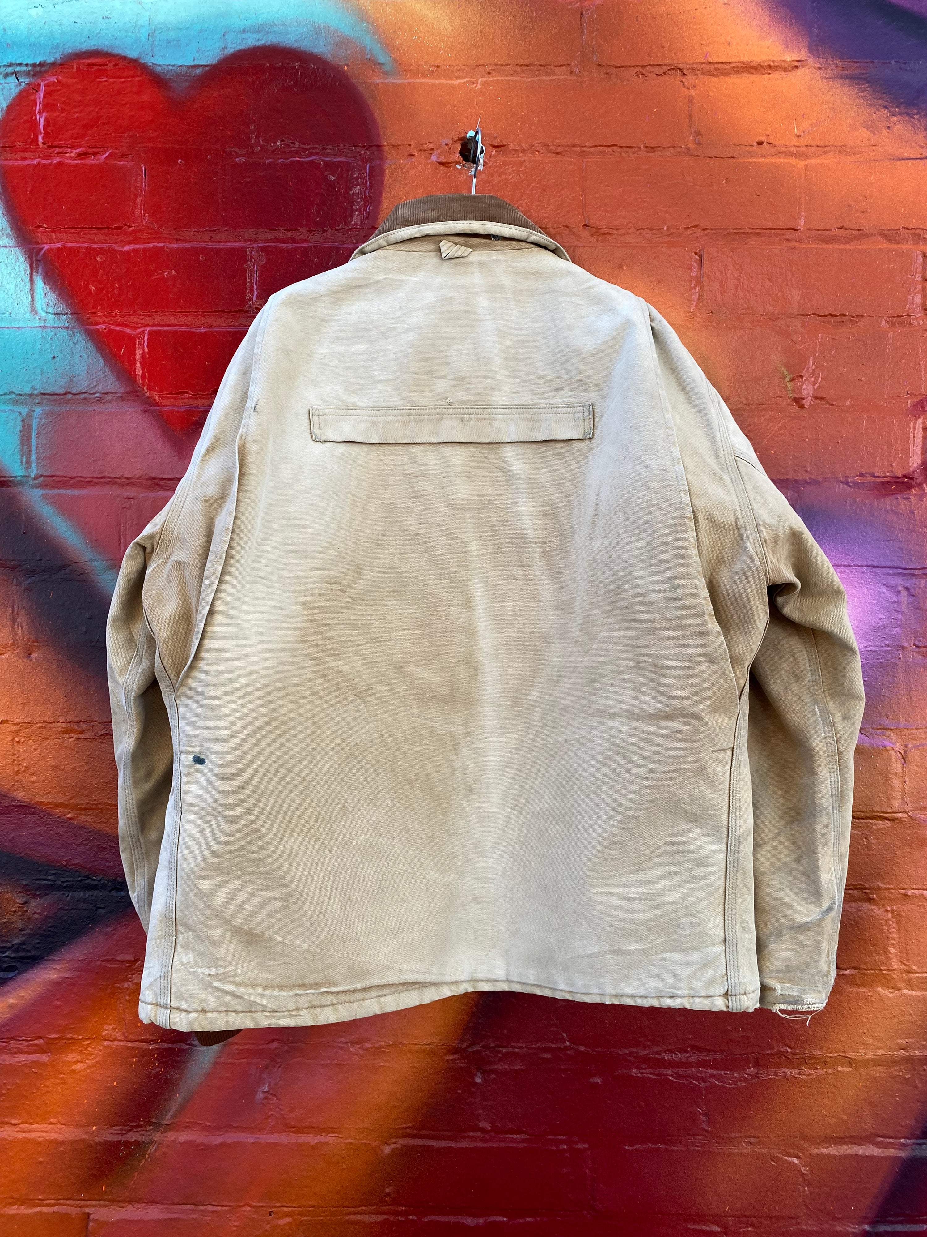 [XL] Vintage Carhartt Tan Duck Hunt Jacket