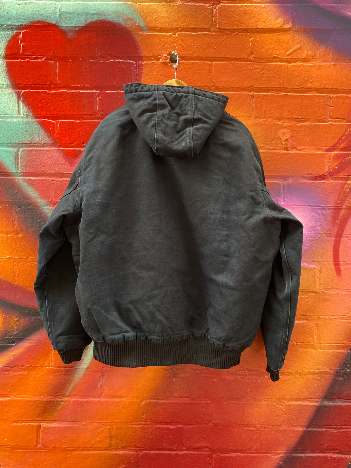 [XL] Carhartt XL Black Active Jacket 'Katastrophe Master Restoration'