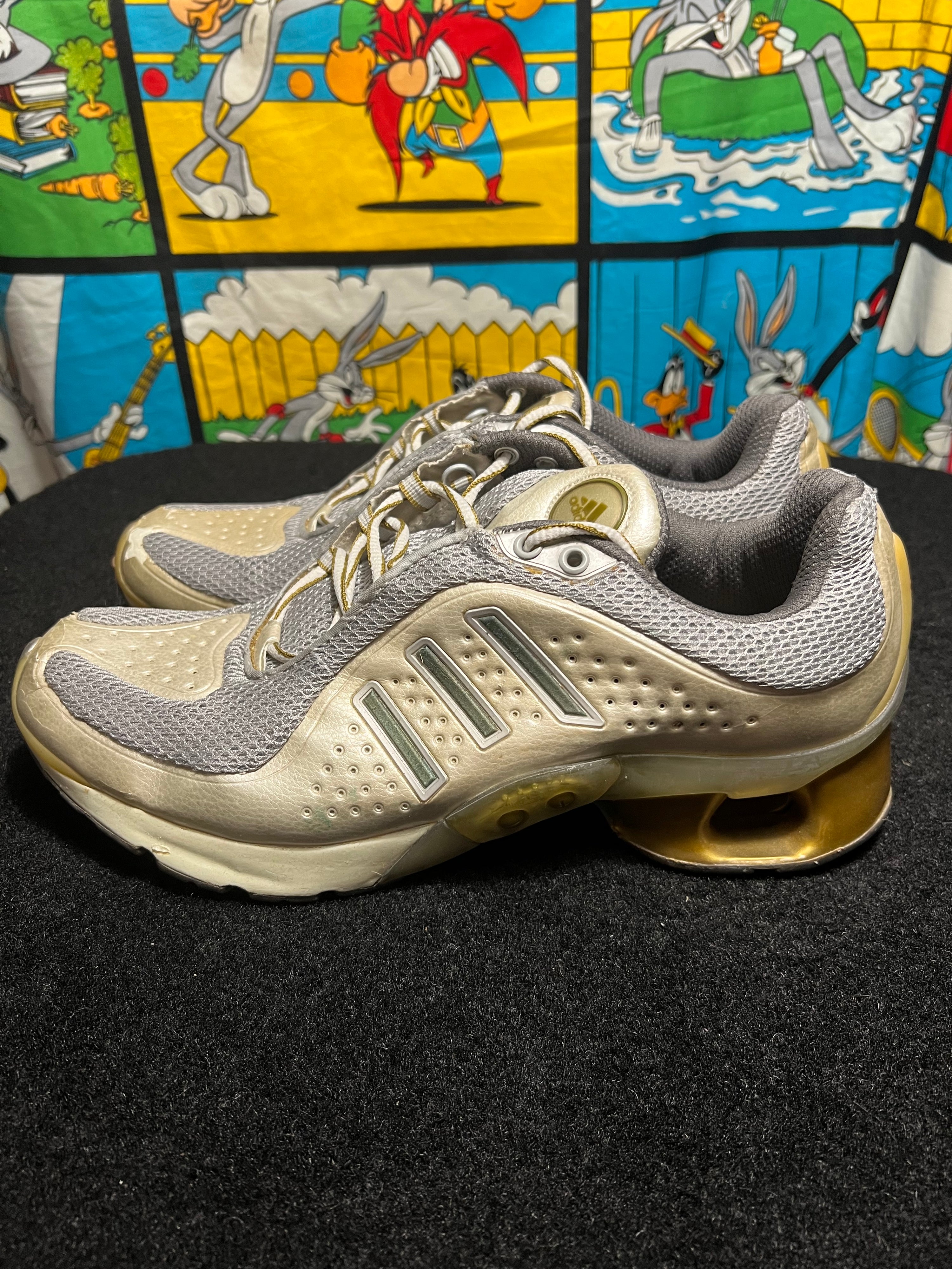 US12 - 2004 Adidas 1 Intelligent Running Shoes USED 690001
