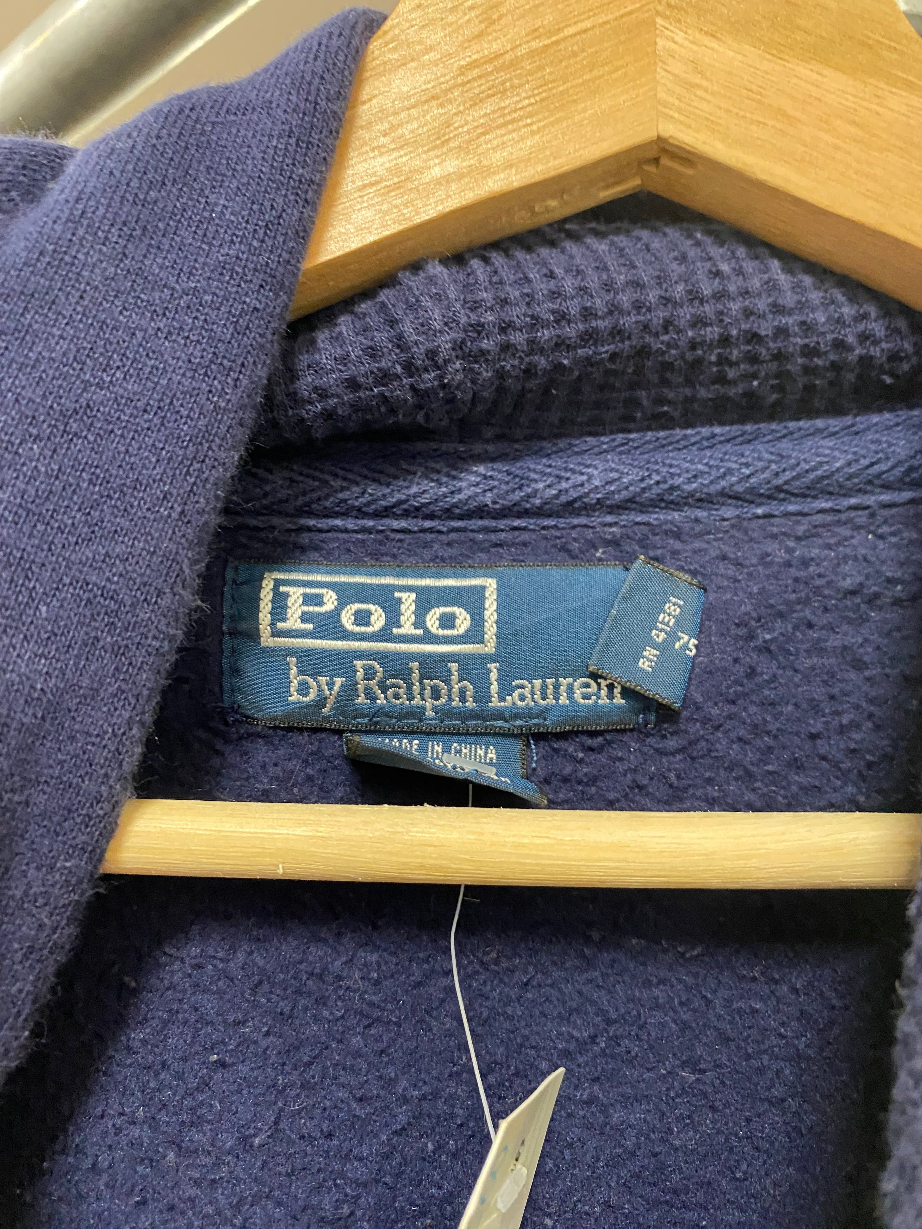 2XL - Polo Ralph Lauren 1st Division Blue Hoodie