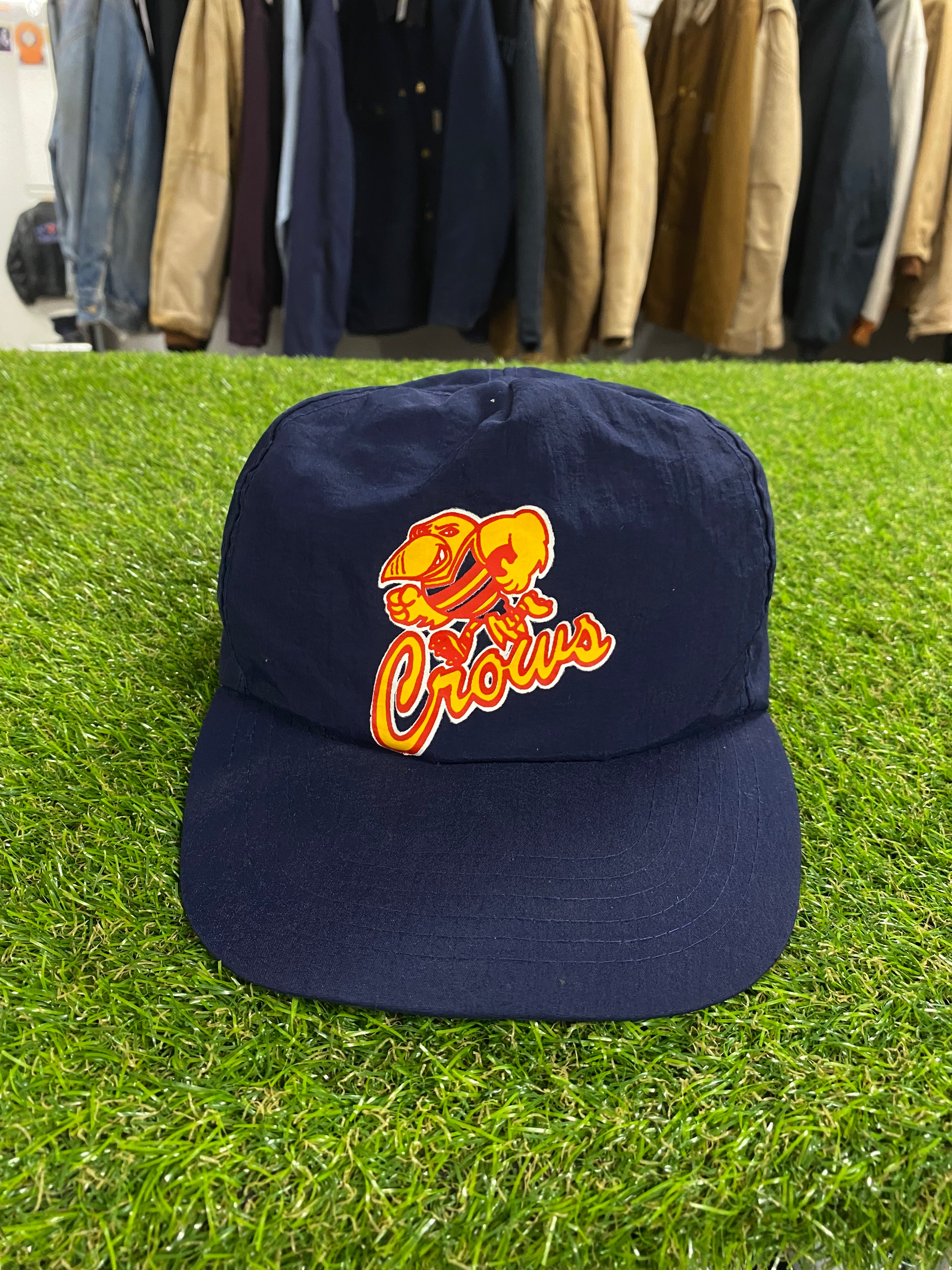 Vintage Adelaide Crows Lightweight Cap Mascot Print
