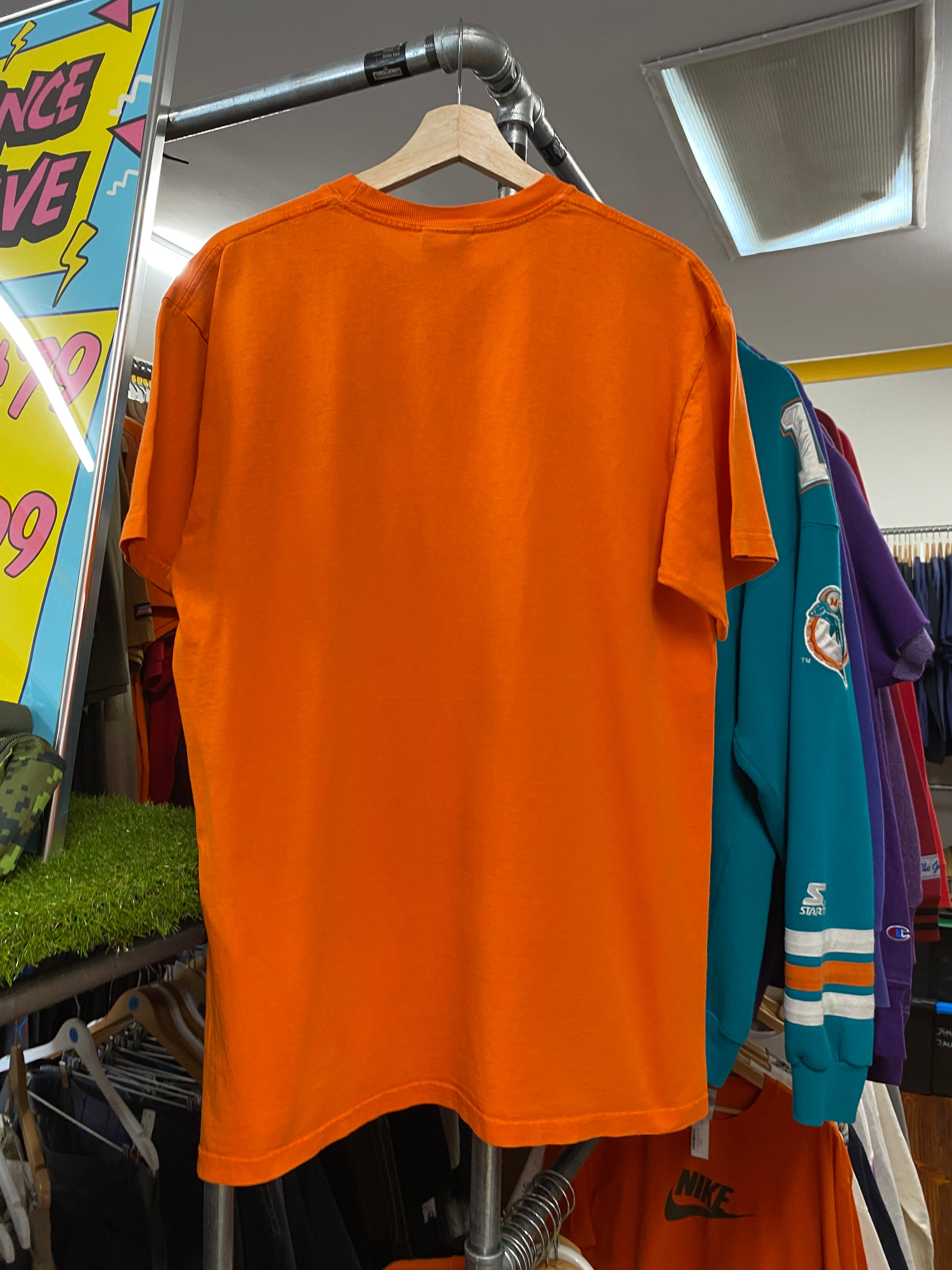 L - Nike Air: Just Do It Orange Tee