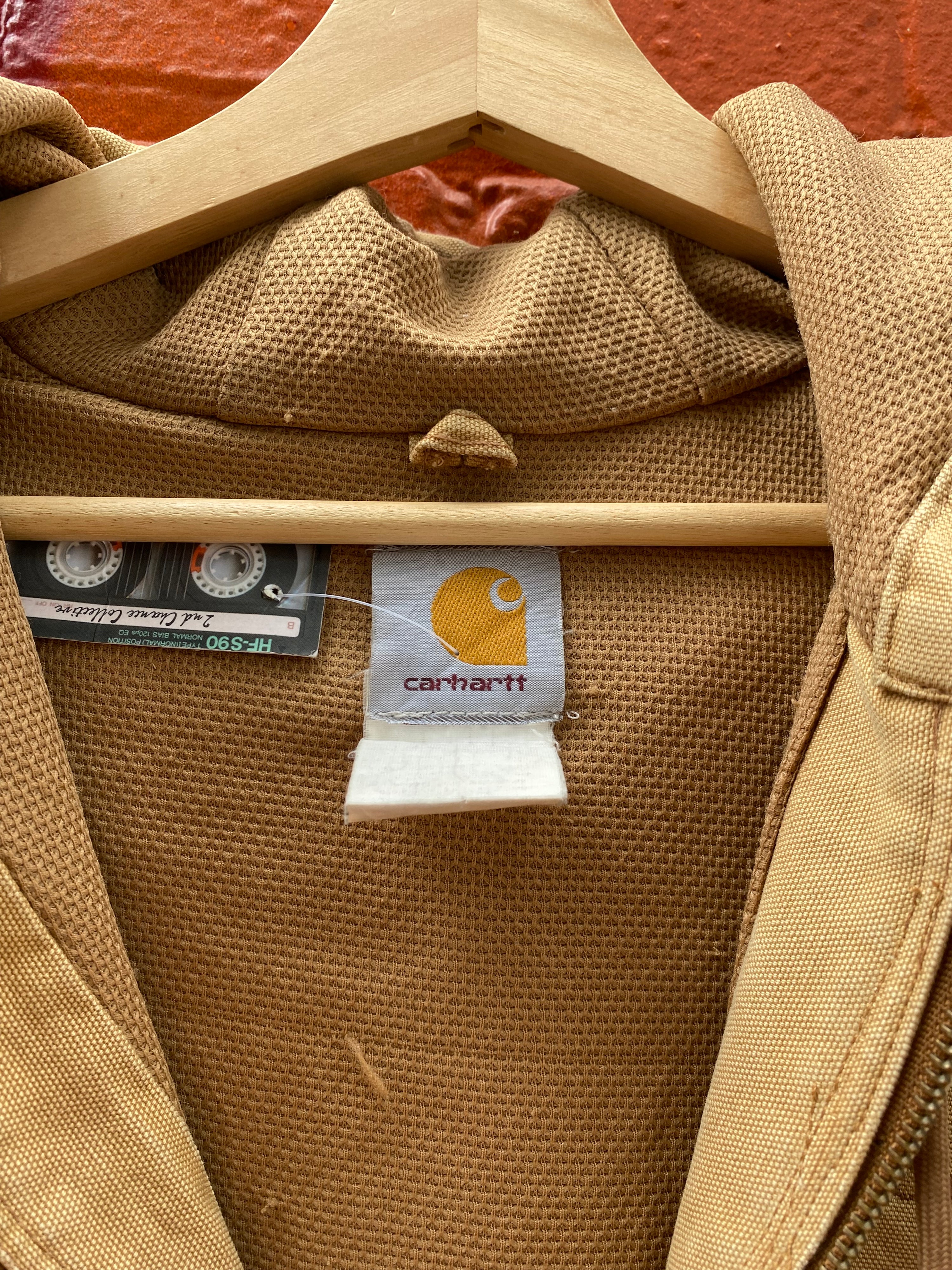 [L] Vintage Carhartt Active Jacket 'Devin Lee'  Buckwheat