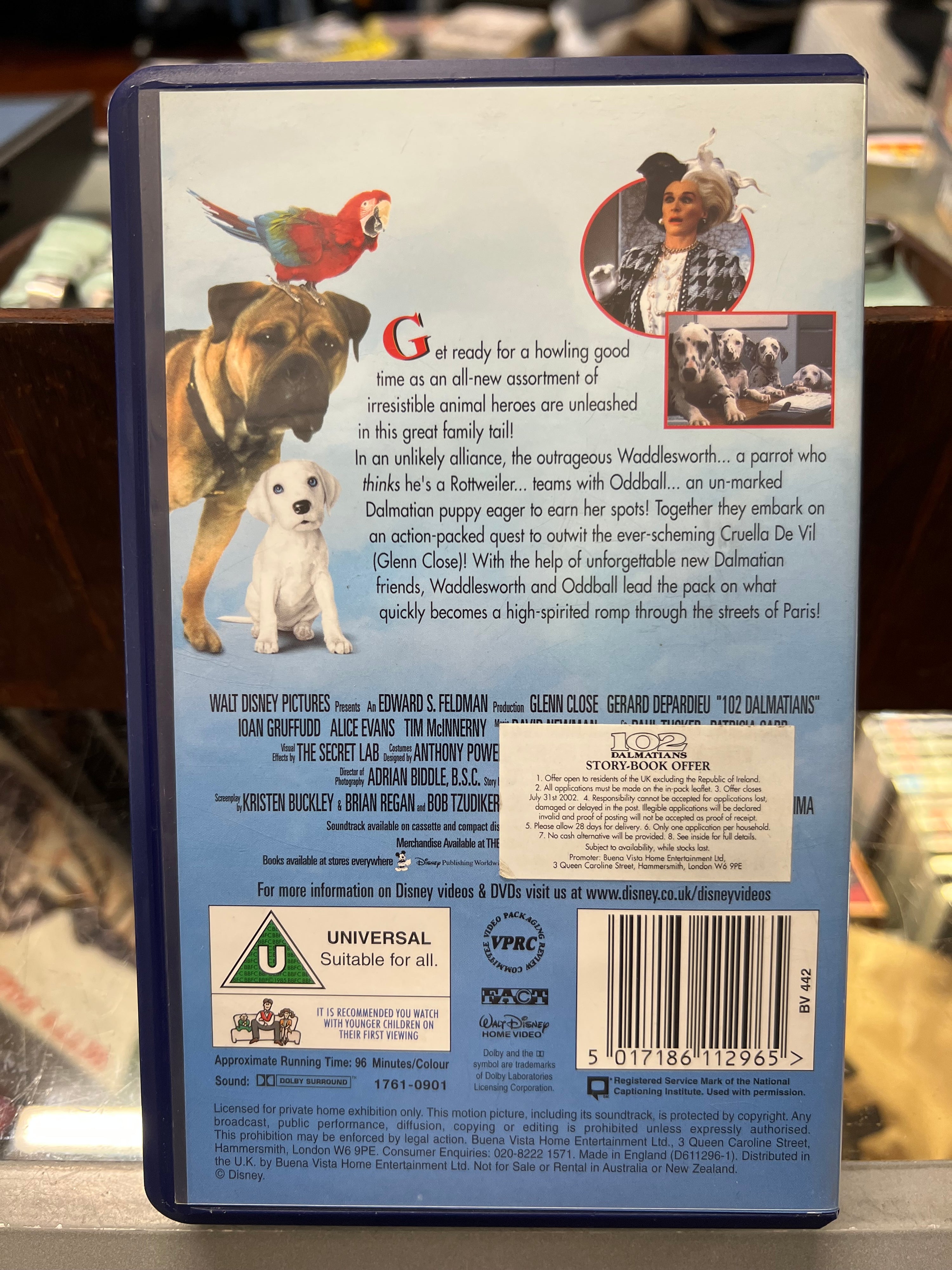 [VHS] 102 Dalmations