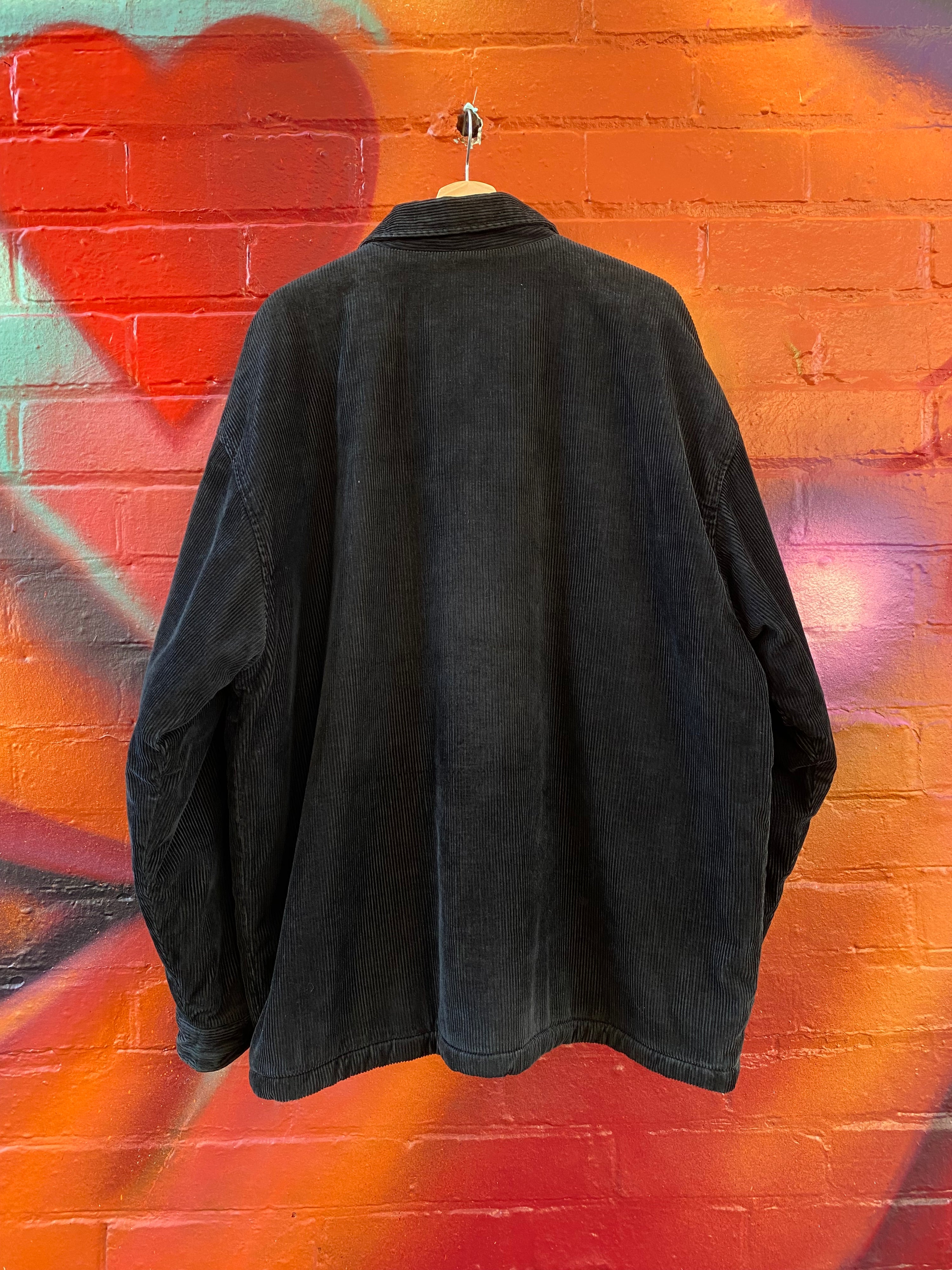 [L] WFTW Black Corduroy Jacket