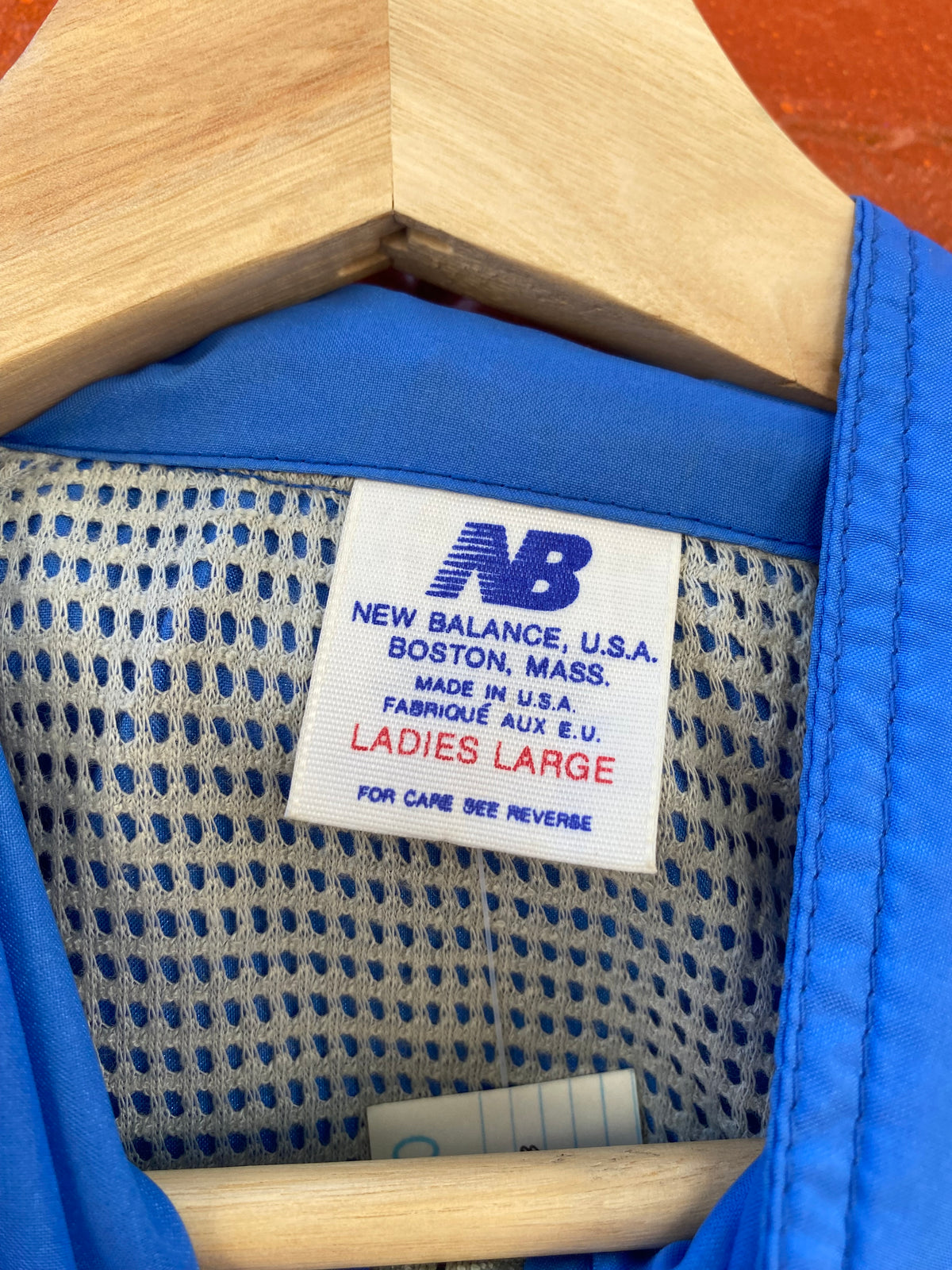 [M] Vintage USA Made New Balance Windbreaker