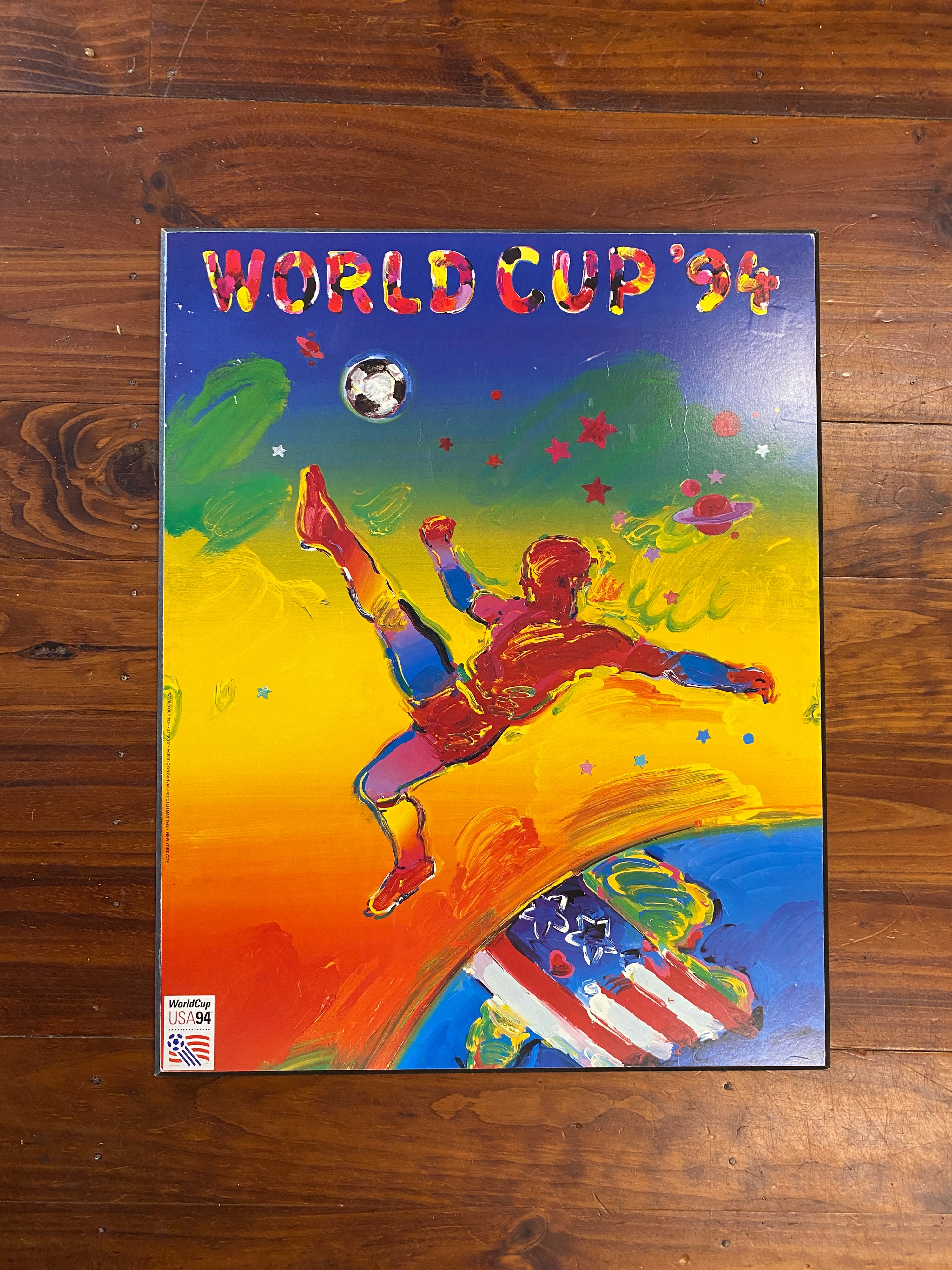 1994 USA World Cup Blockmount Poster