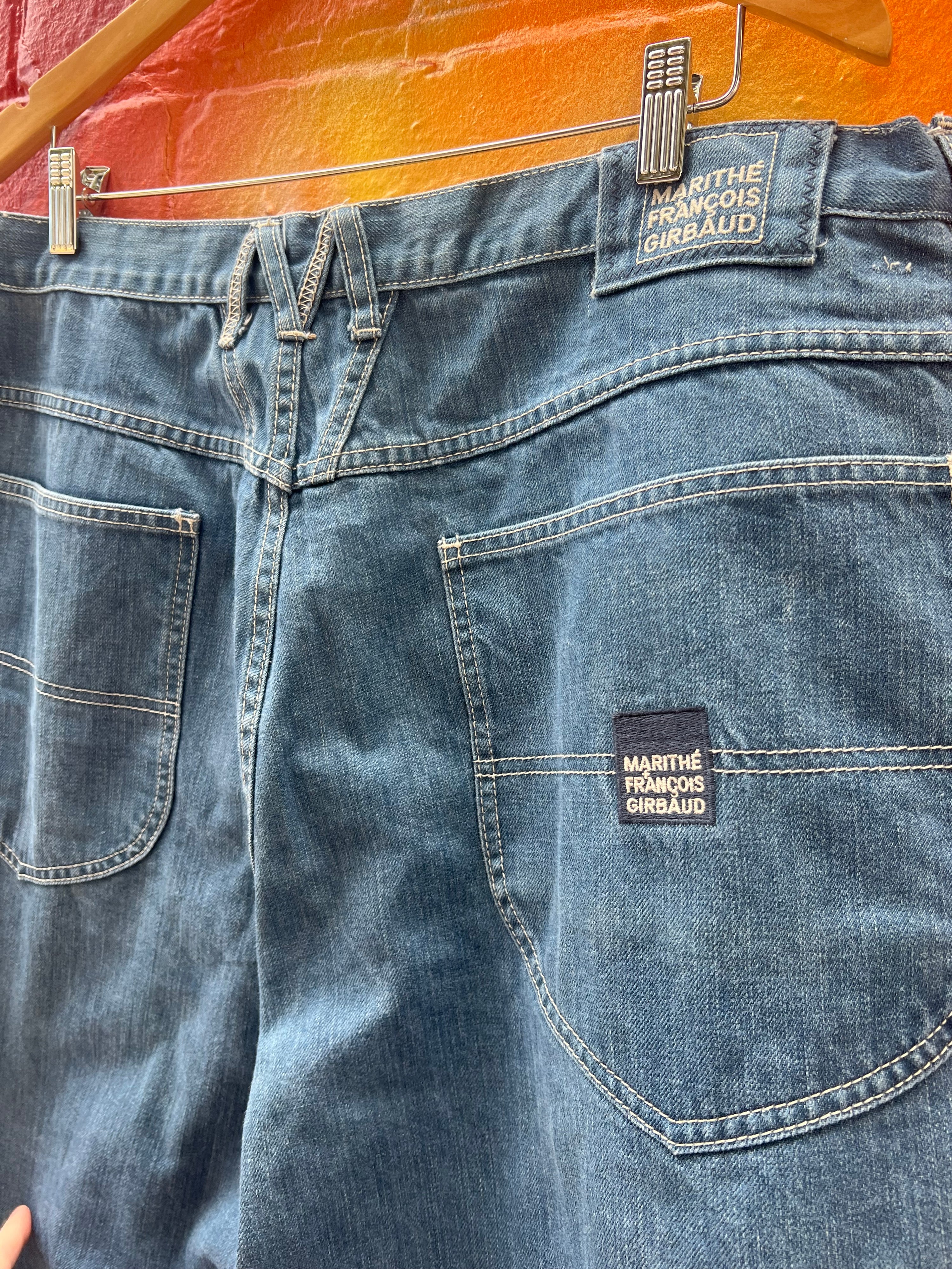 38 - Marithe Francois Girbaud Denim Shorts