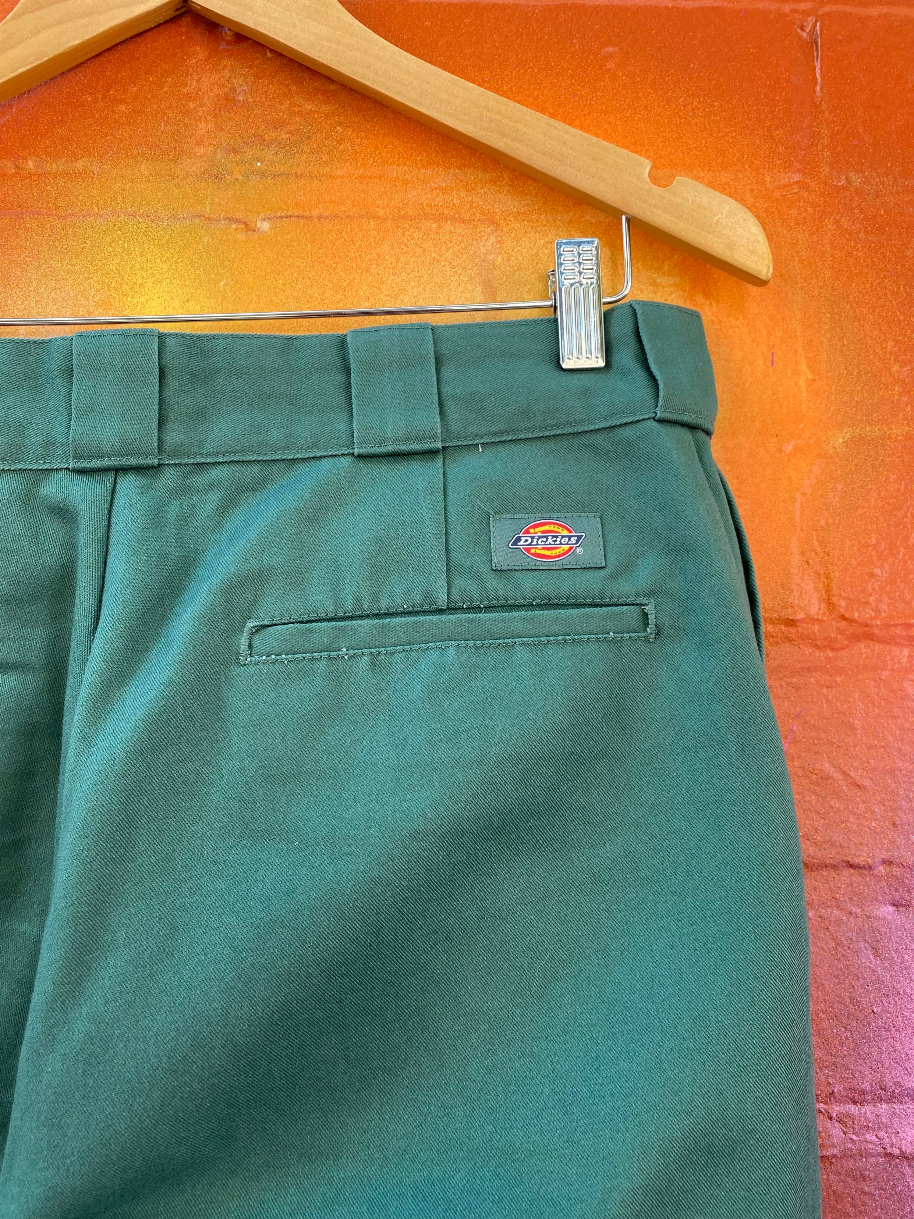 [32] Dickies Emerald Green Original Fit Work Pants