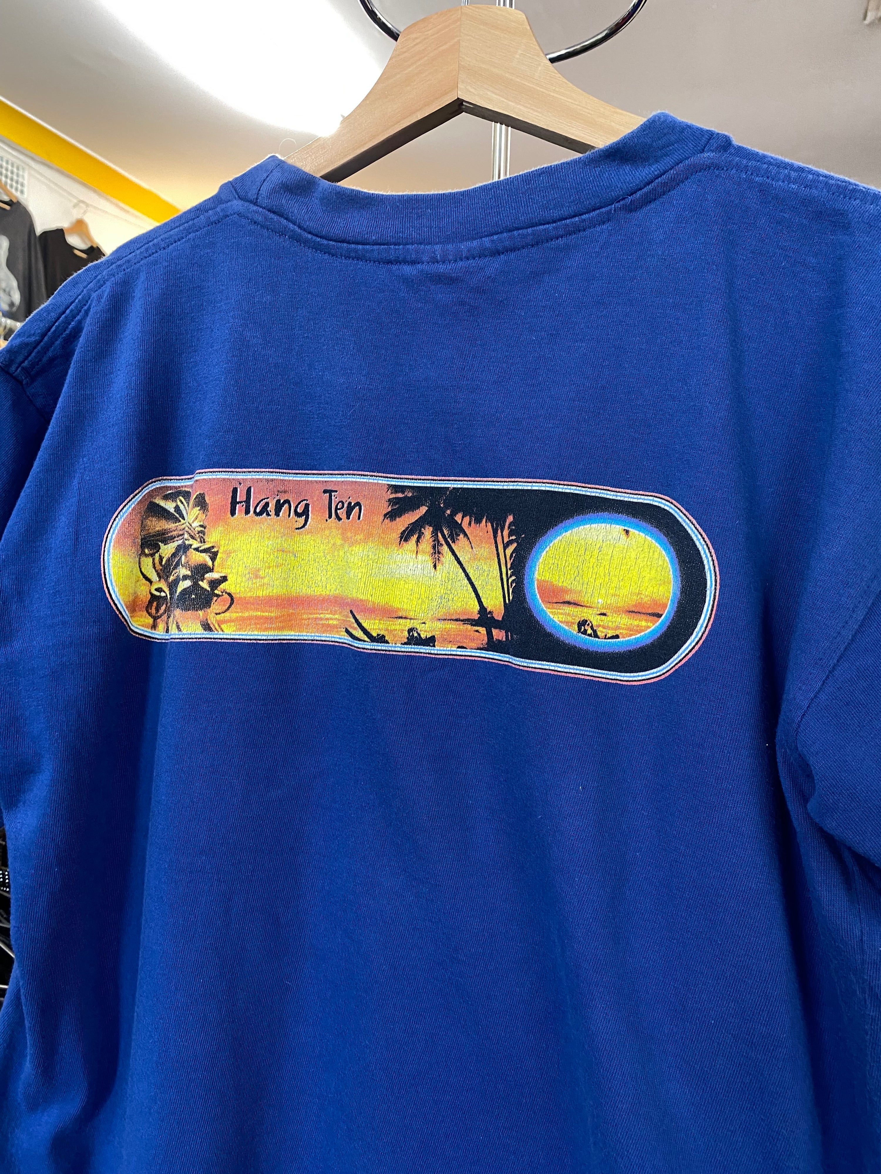 M - 1990s Hang Ten Blue DS Tee