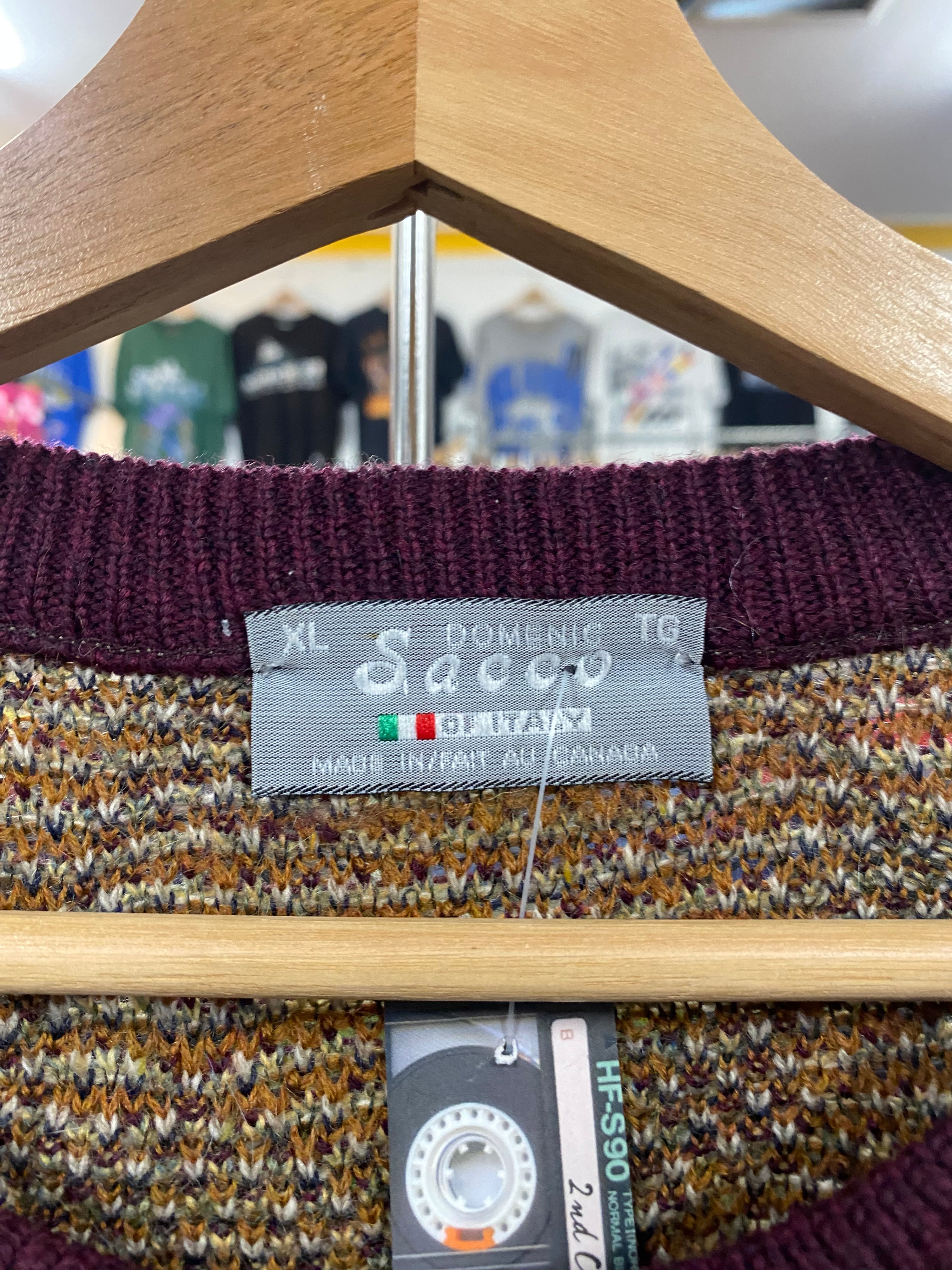 [XL] Domenic Sacco Brown Knit Jumper