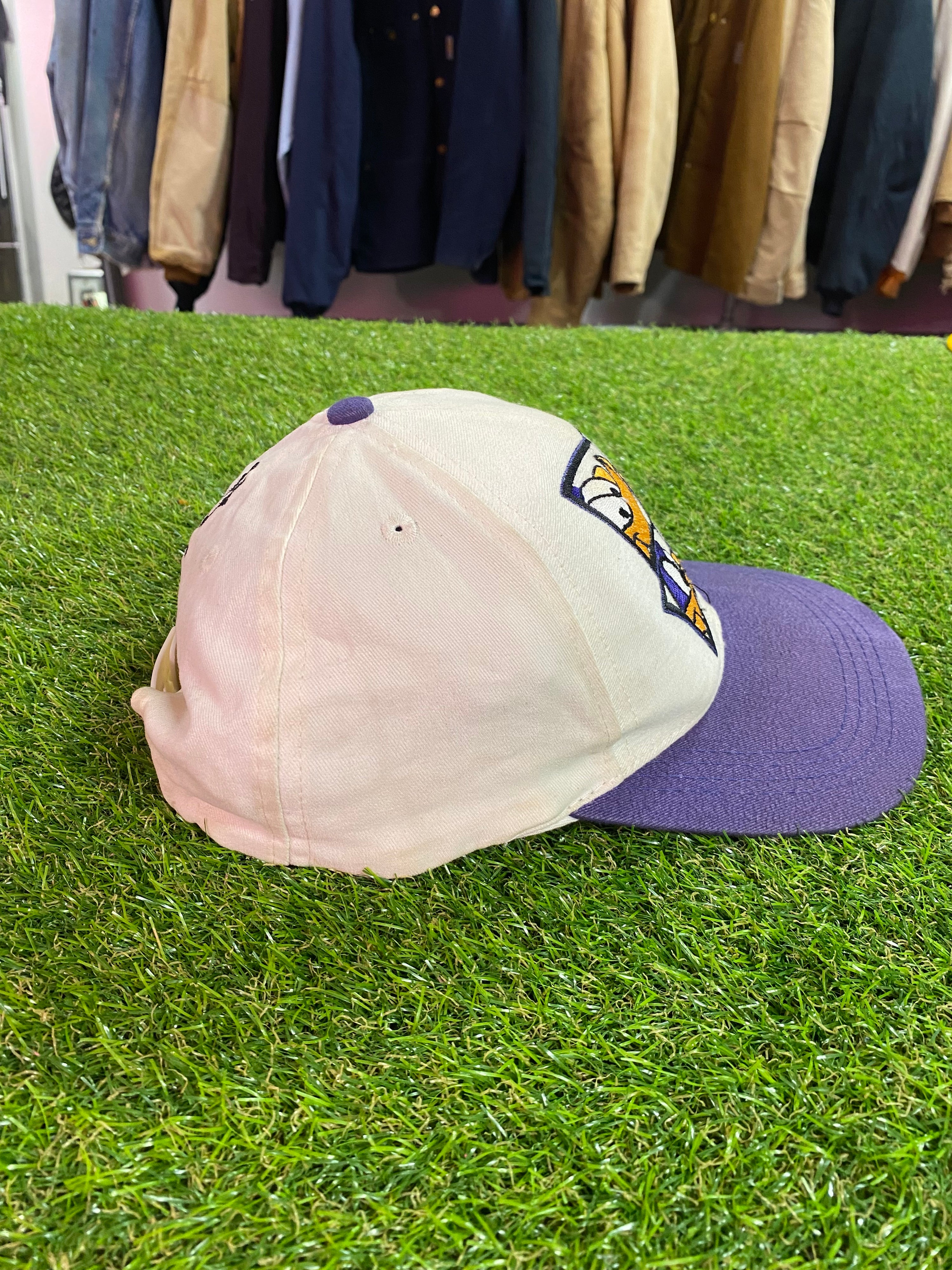 Vintage Road Runner Purple/White Cap