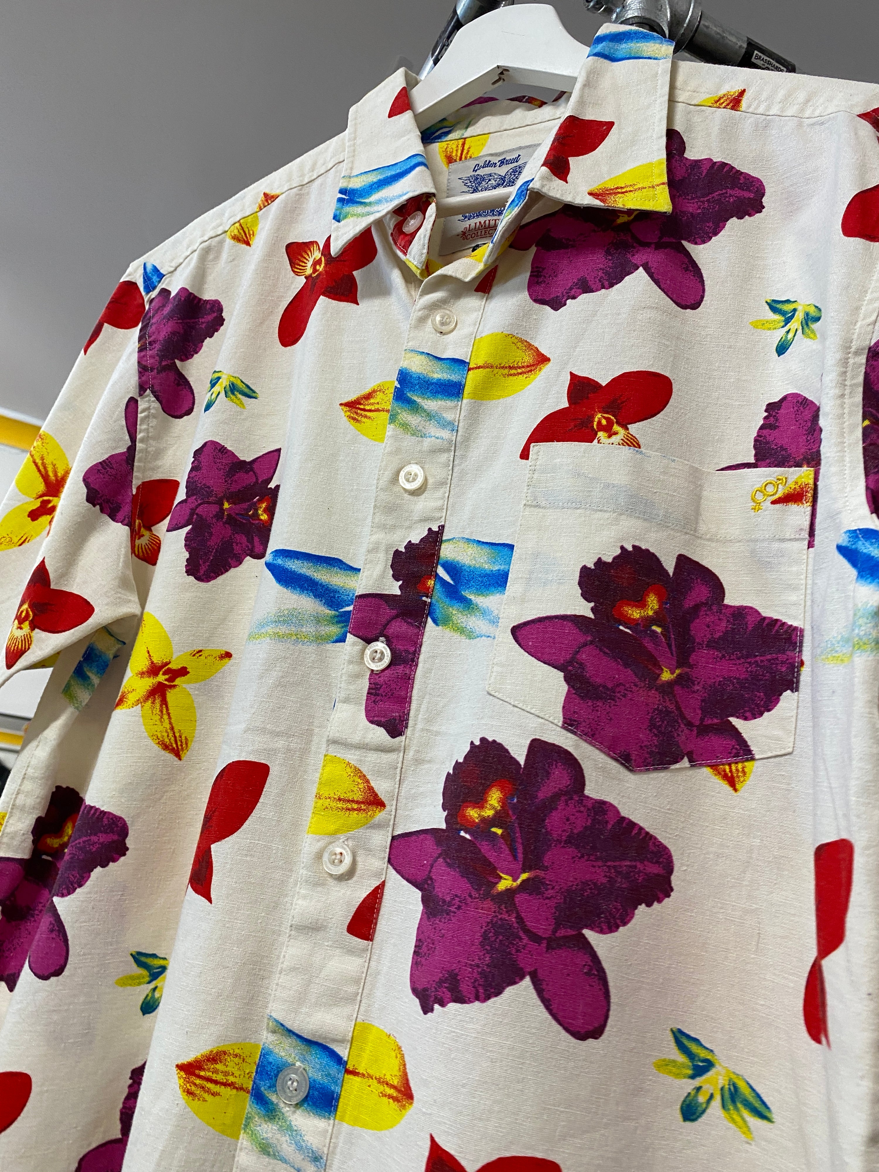 M - Golden Breed Floral Button-up