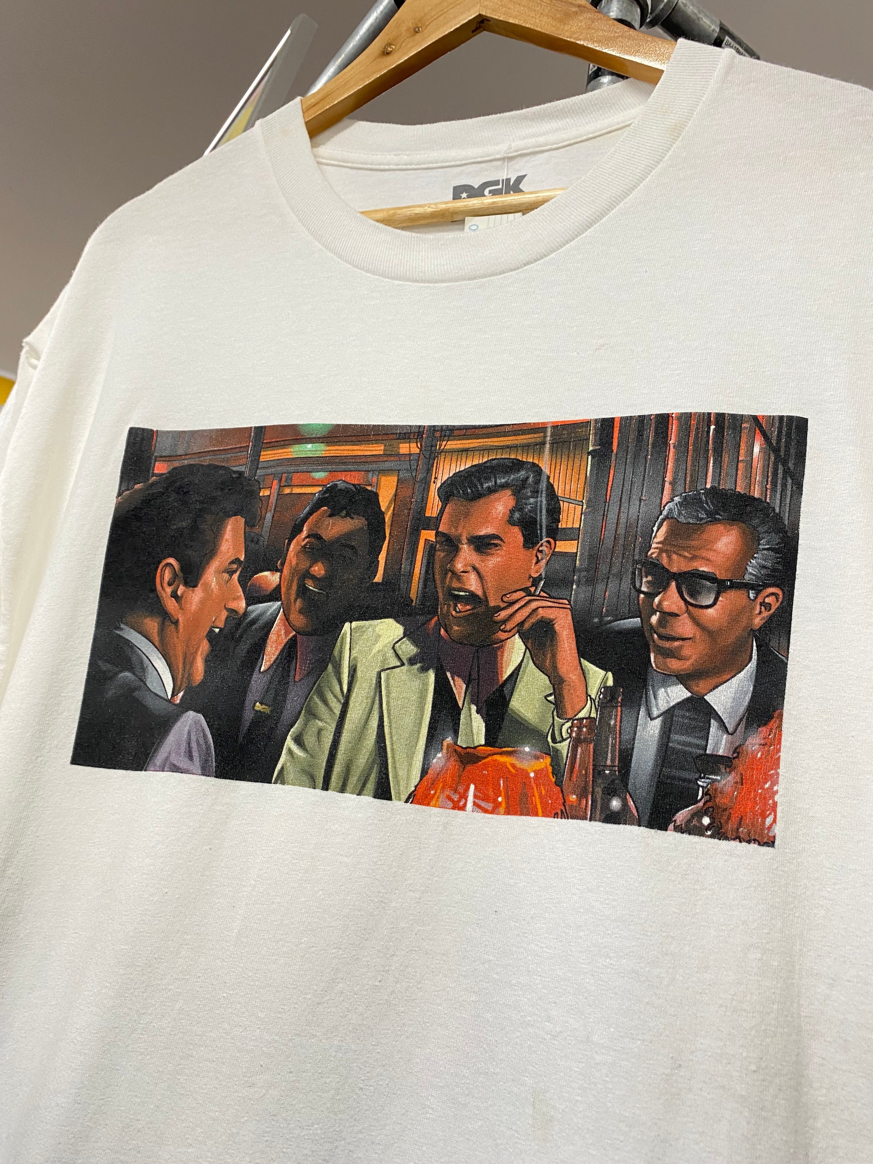 L - DGK Casino: Am I Funny? White Box Tee