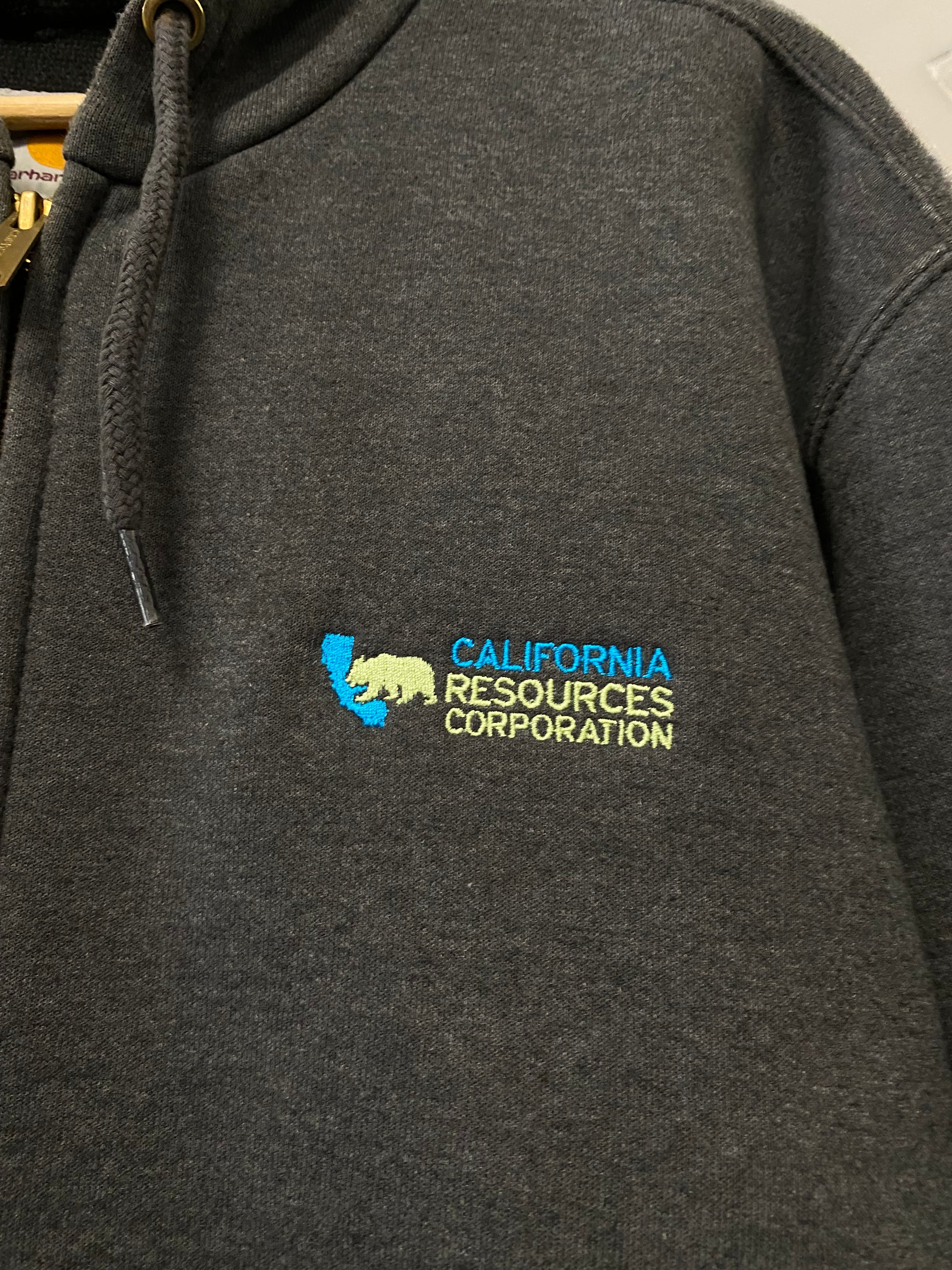 [M] Carhartt 'California Resources Corp' Zip Up Hoodie