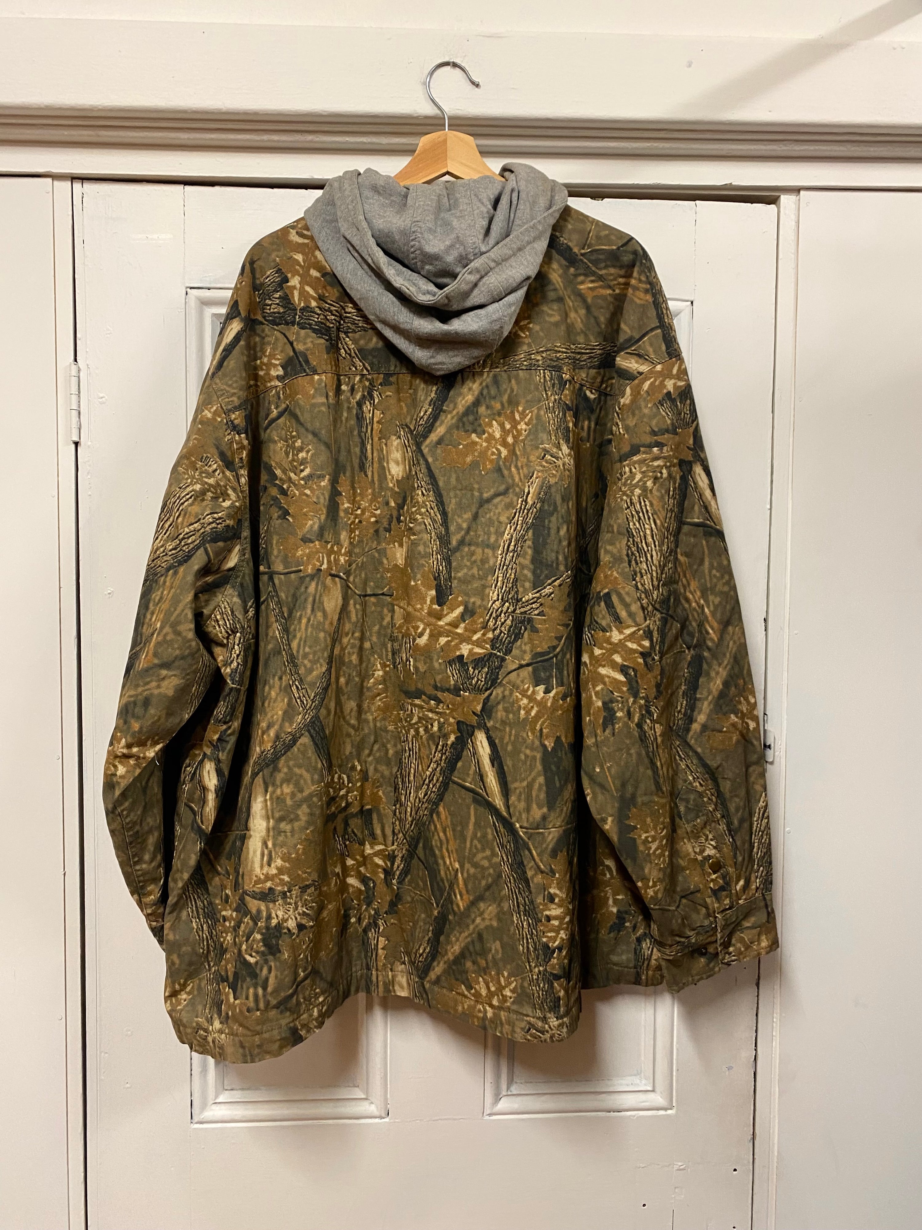 [3XL] Faded Glory Camo Button Up Jacket