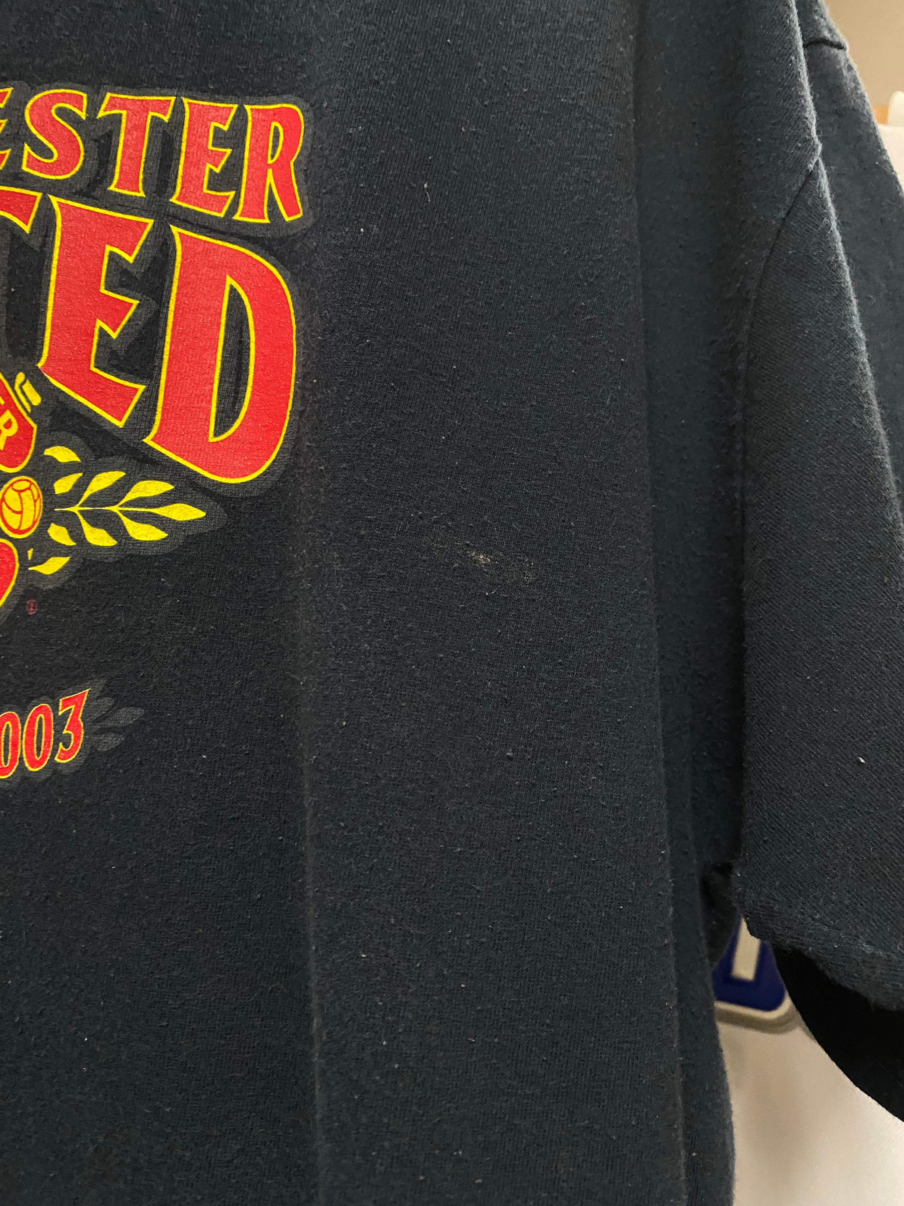 XL - Vintage Nike 2003 Manchester United USA Tour Black DS
