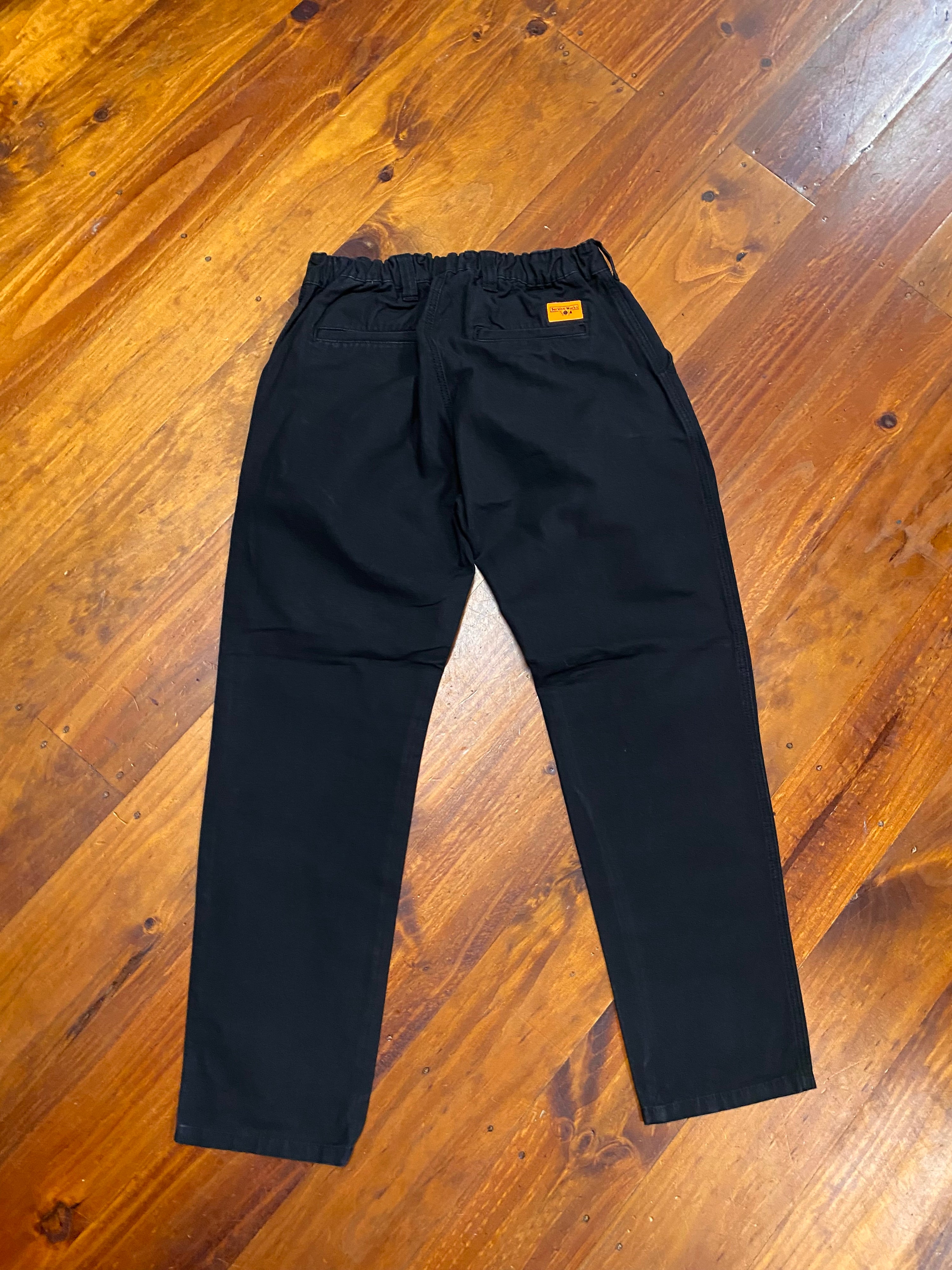 [S] Service Works Black Canvas Pants