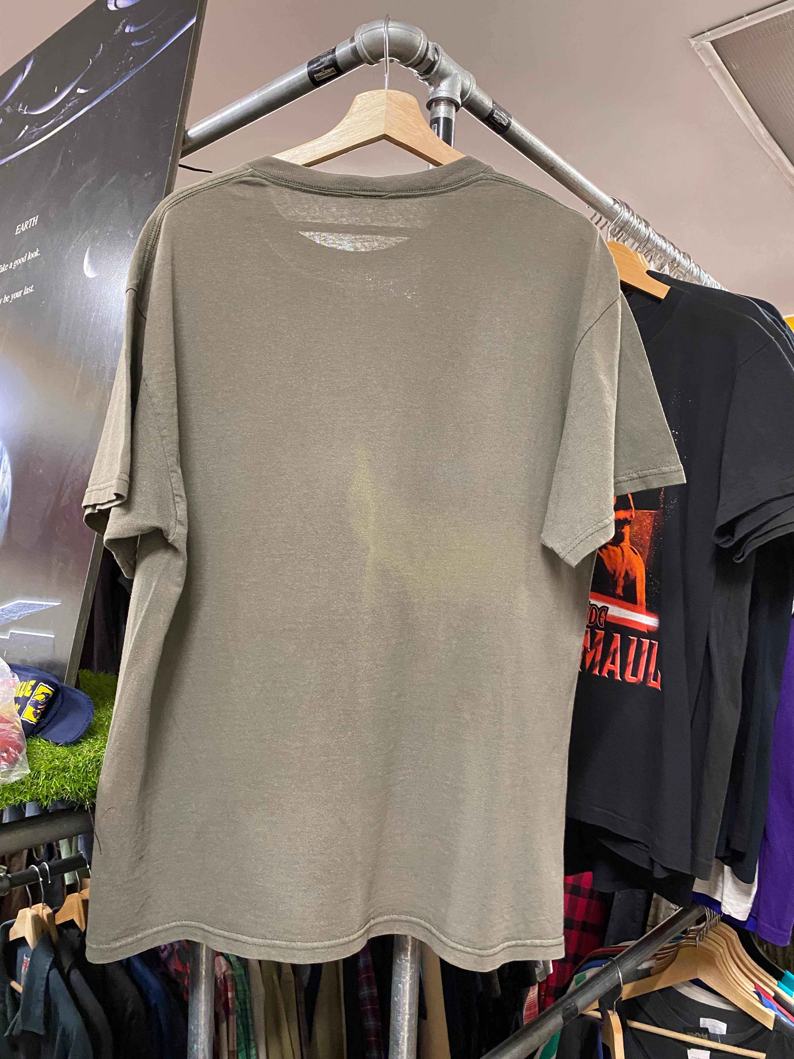 [L] 2007 Sturgis Bike Week Olive Tee