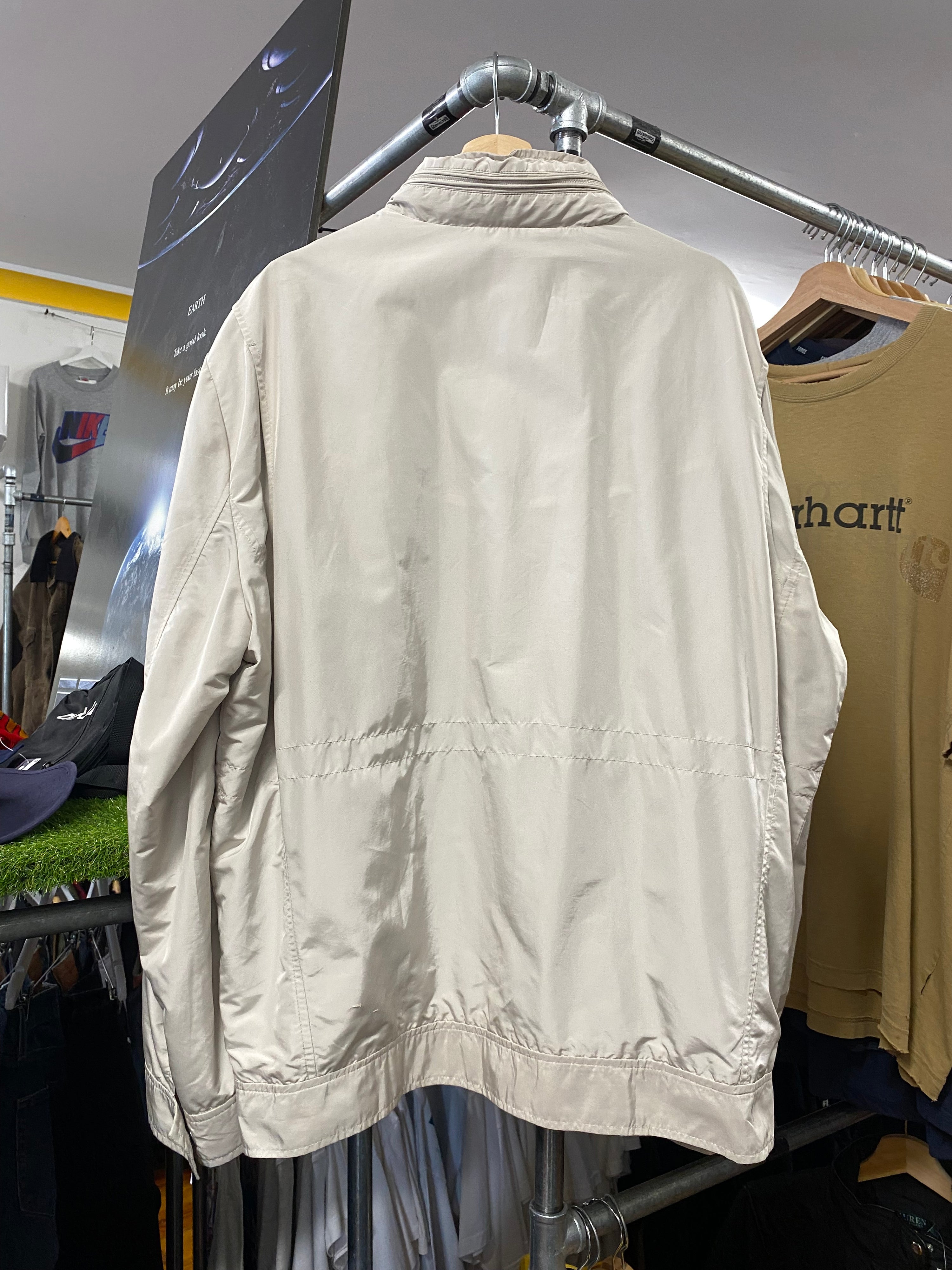 2XL - Tommy Hilfiger 4 Pocket Chore Jacket Stone Tan