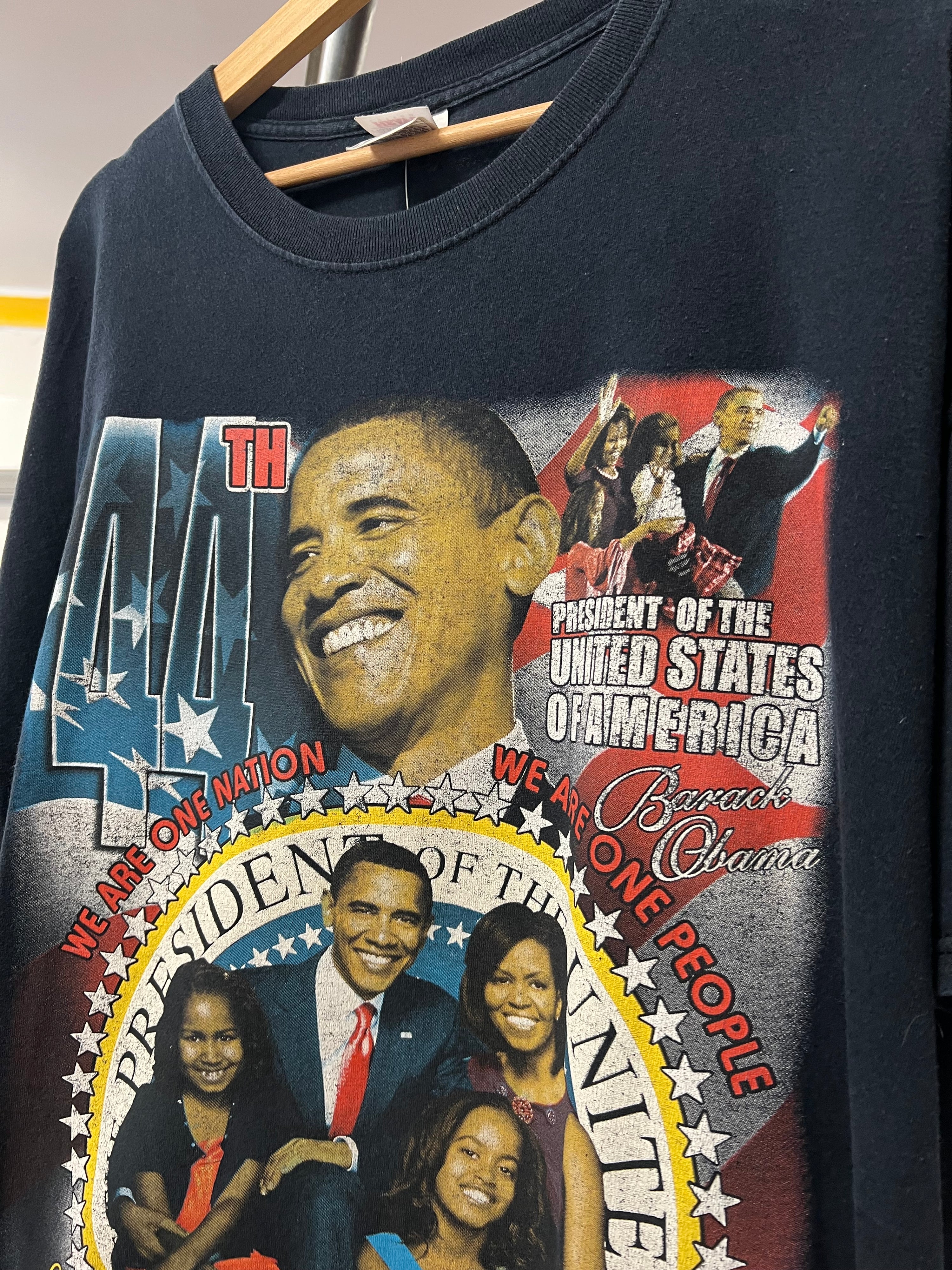 [3XL] 44th President Of The United States Obama Rap Tee