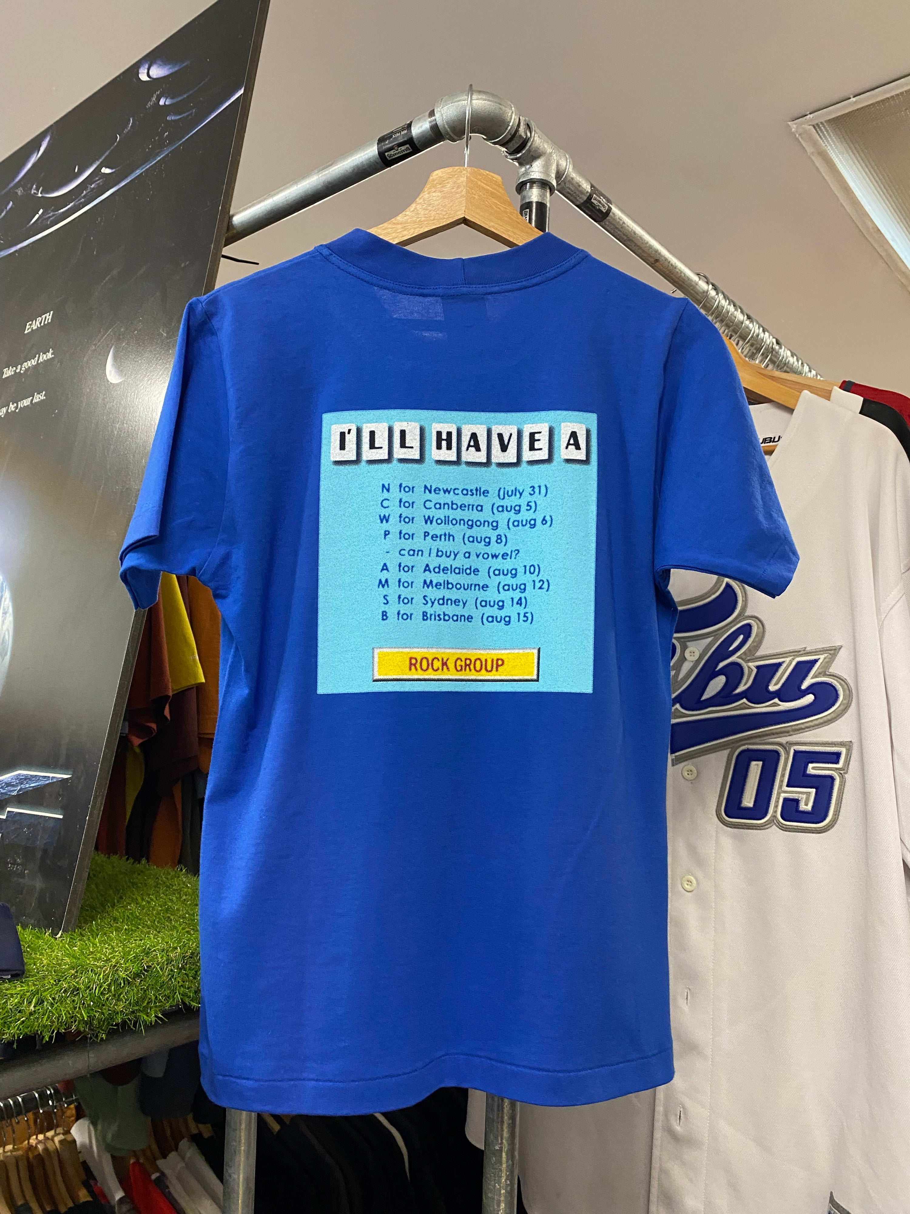 [M] Vintage Silverchair: Can I Buy A Vowel DS Blue Tee