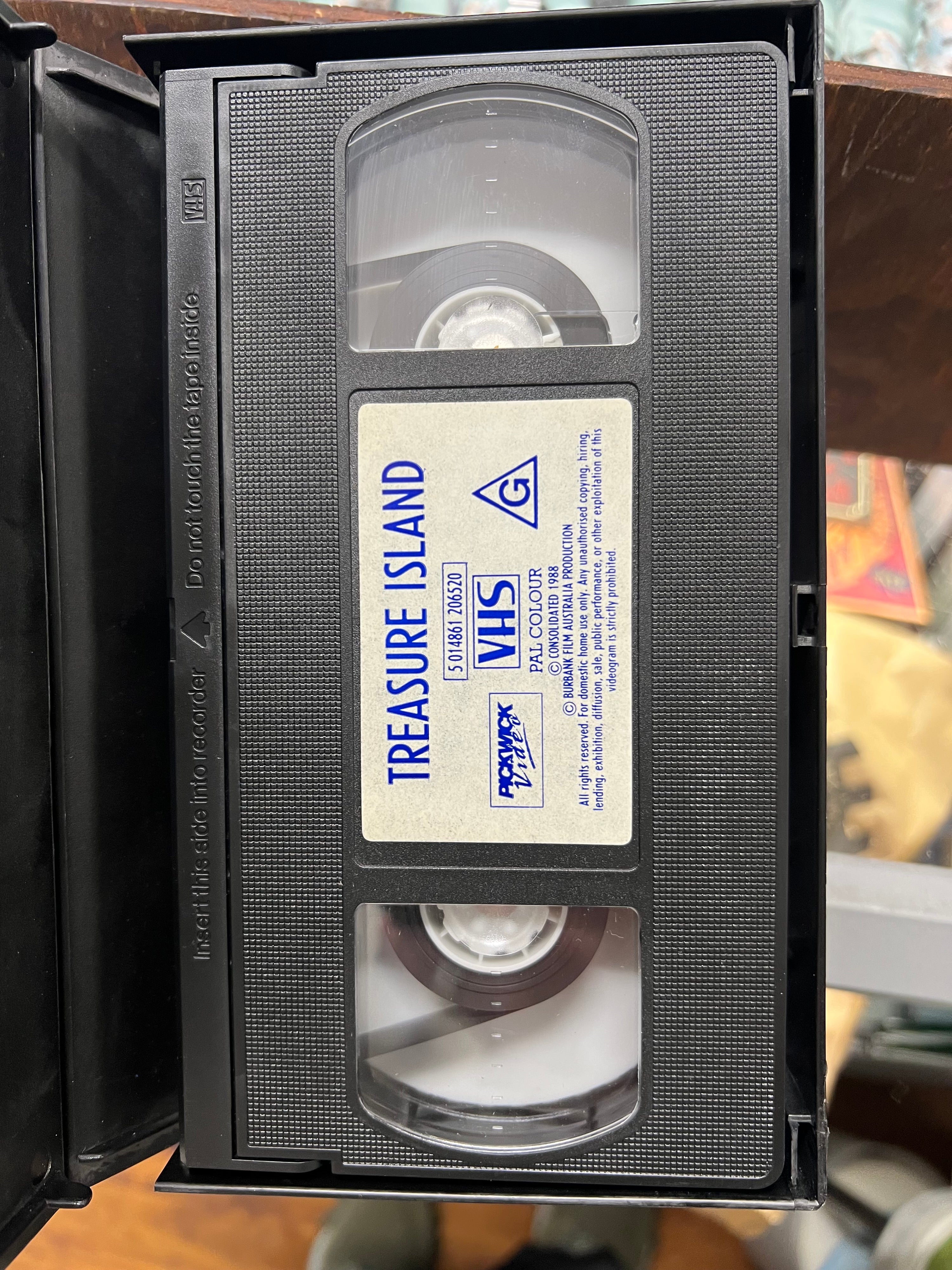 [VHS]1988 Treasure Island Pickwick Animated Classic
