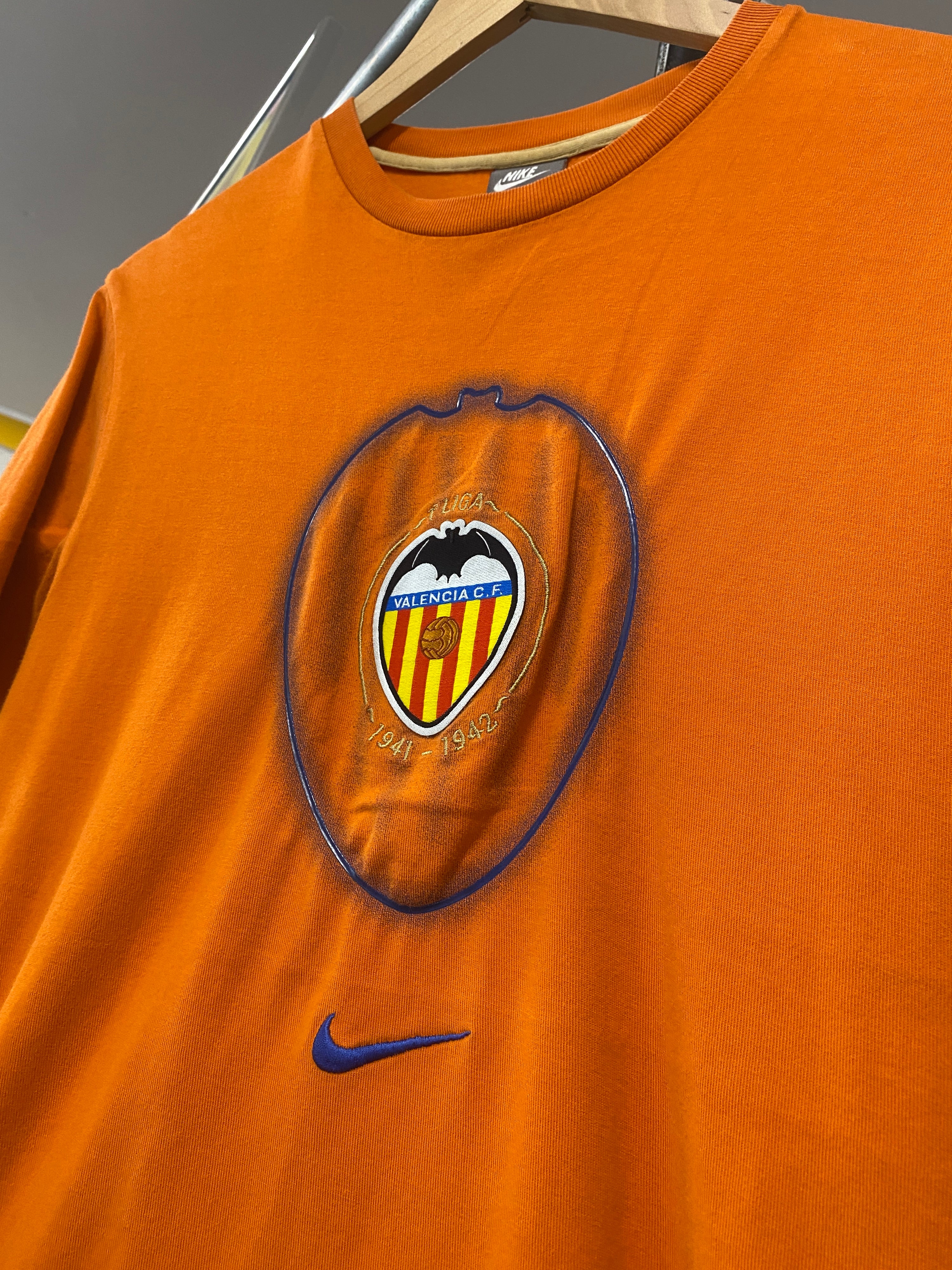 M - Nike Valencia C.F Orange Tee