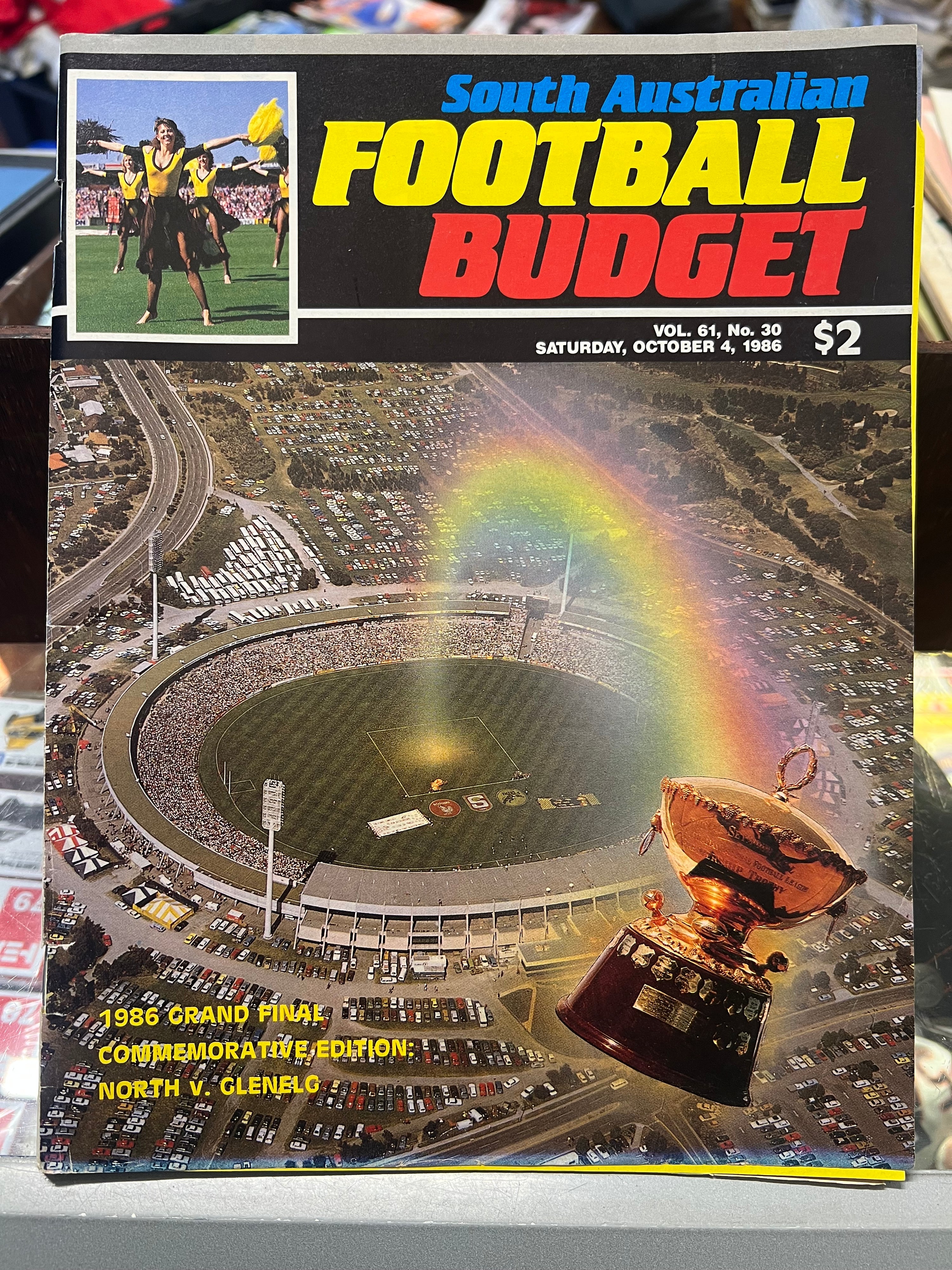 SOUTH AUSTRALIAN FOOTBALL BUDGET