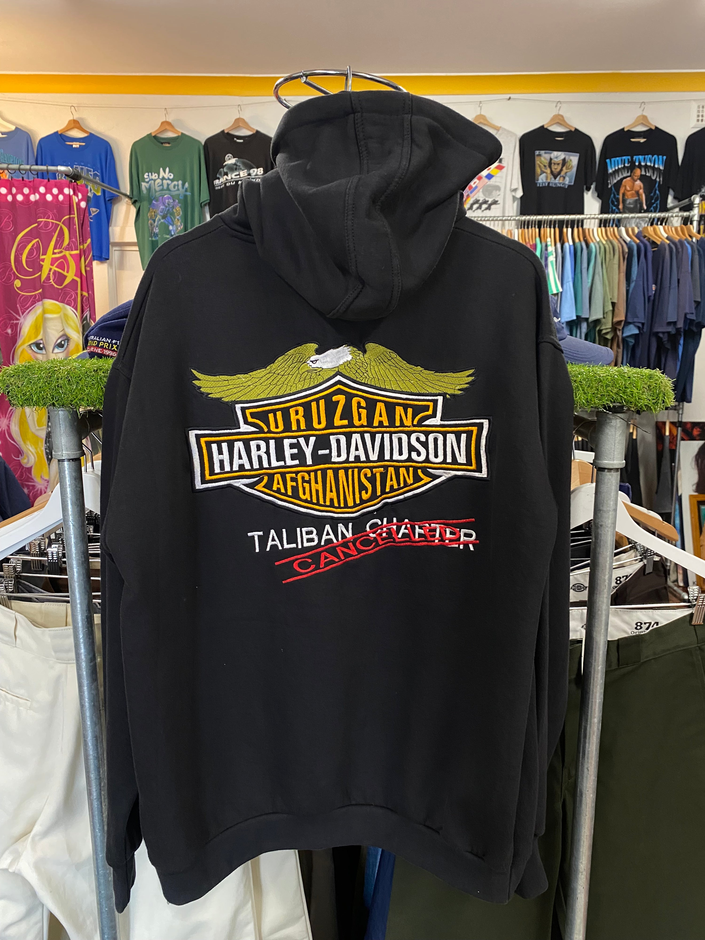 [L] Harley Davidson Taliban Chapter Hoodie