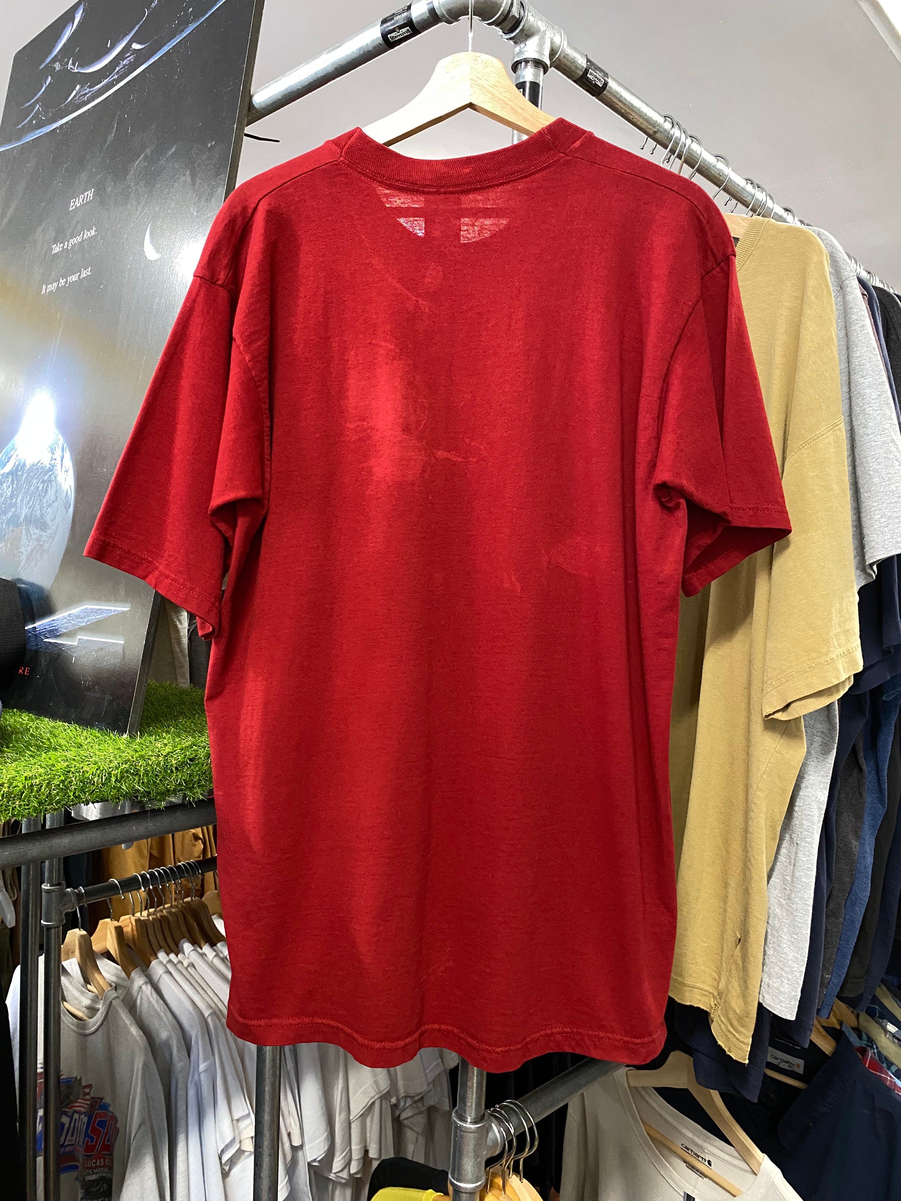 L - Honors Red Pocket Tee