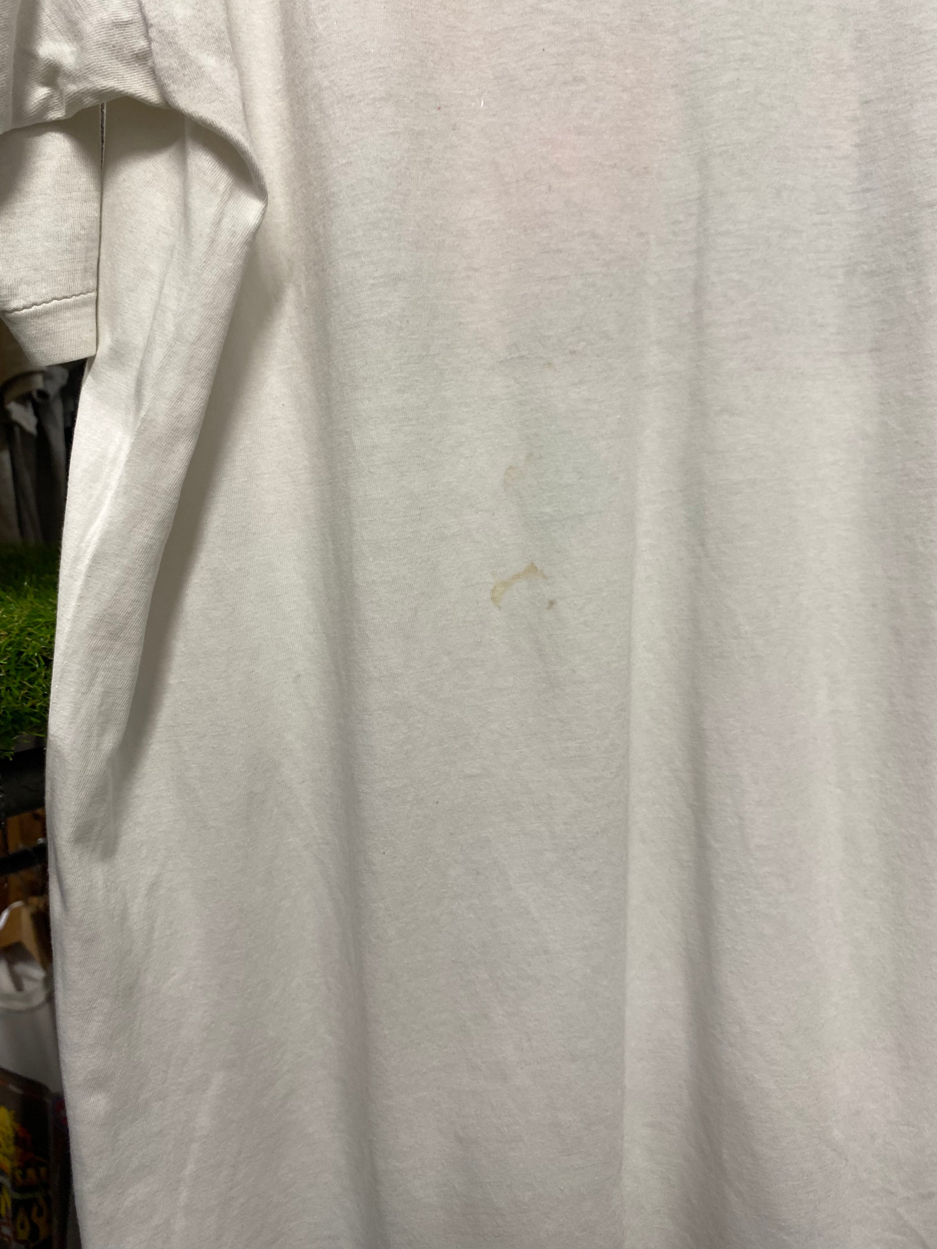 [3XL] 1990 KAUAI Parrot White Tee