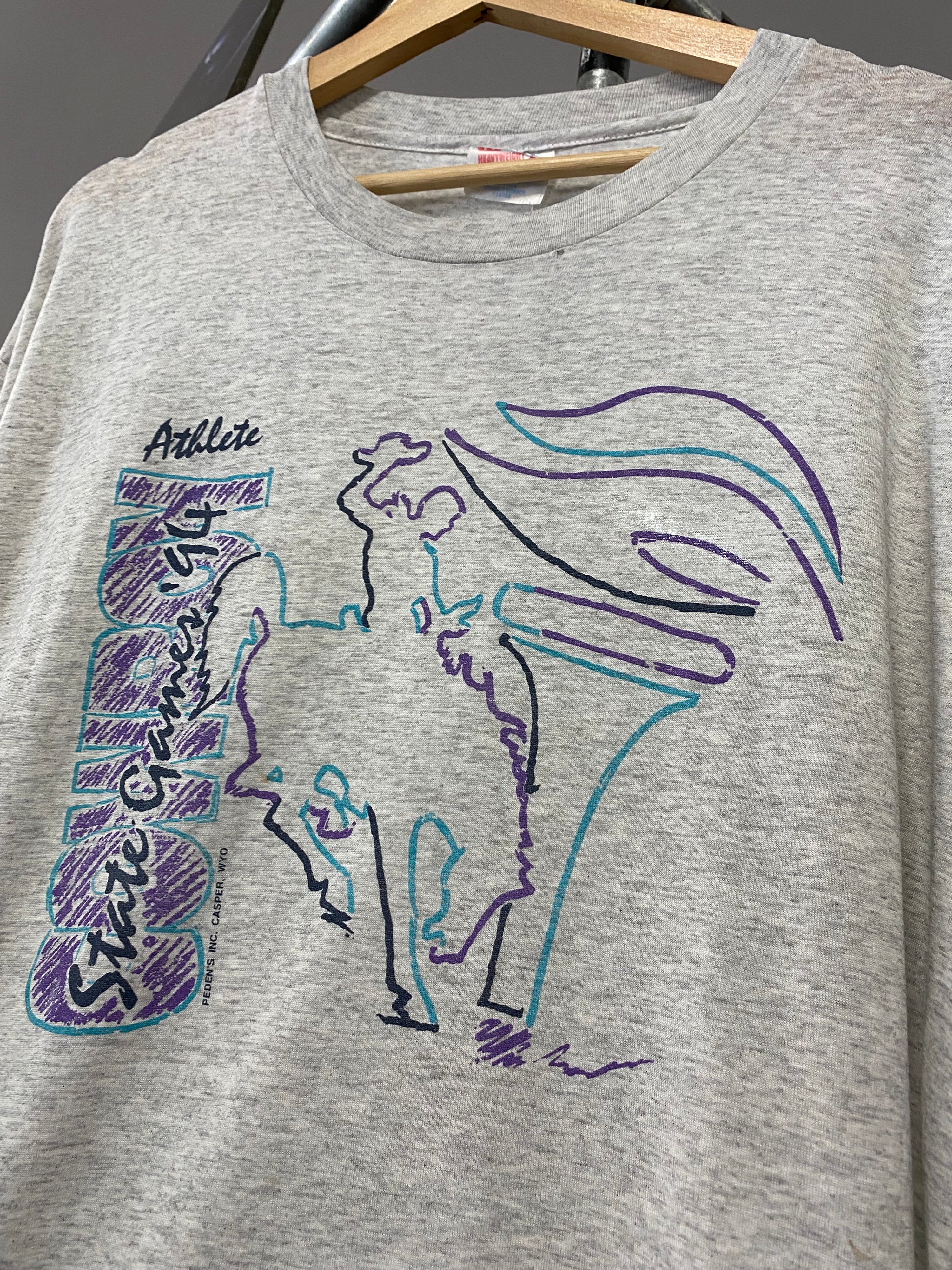 [XL] 1994 Cowboy State Games Athlete Tee