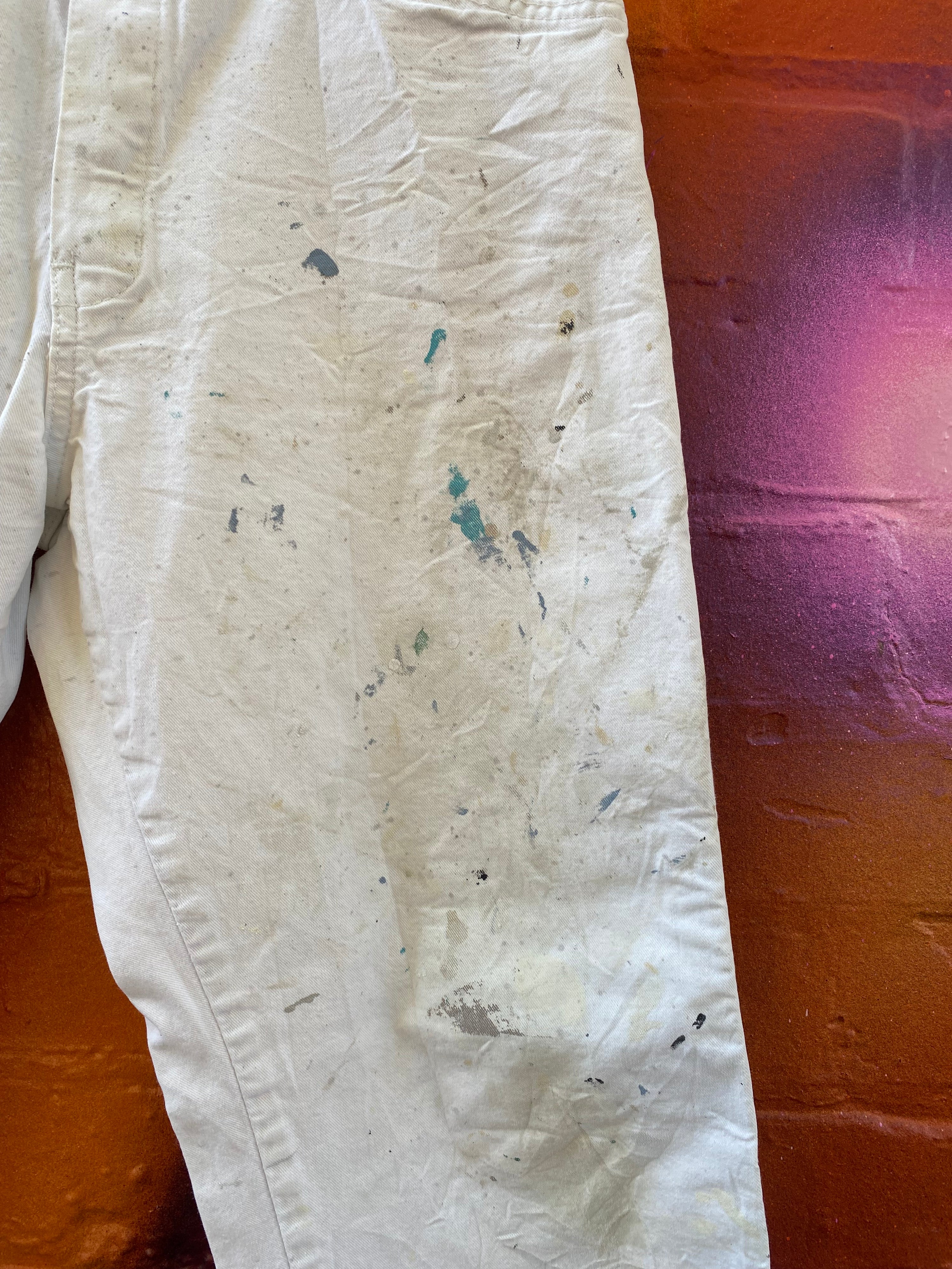 [32] Sherwin Williams Thrashed White Painter Pants
