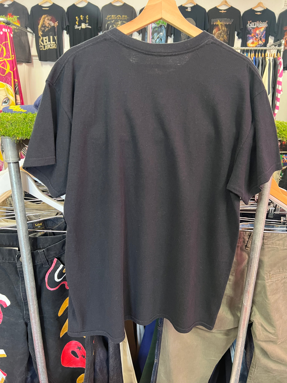 [M] Skeleton Crypt Unknown Metal Band Black Tshirt