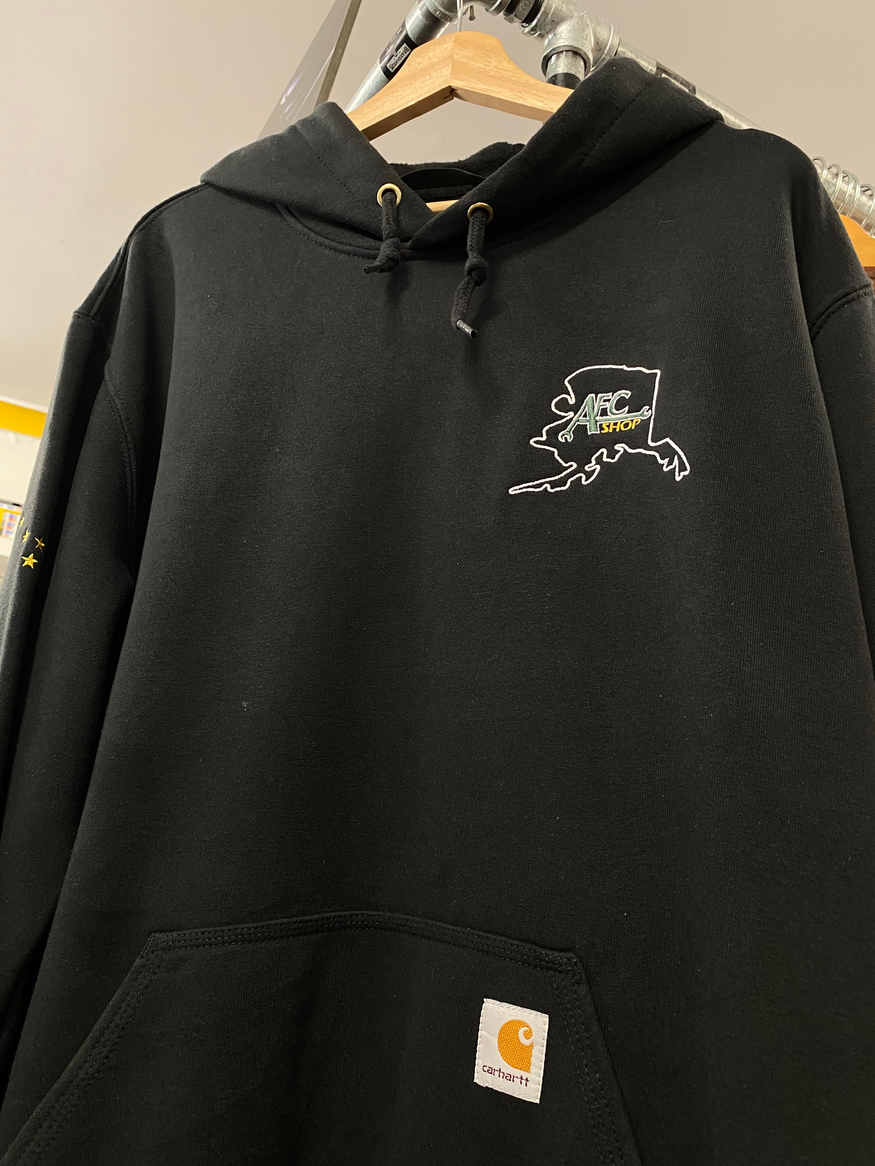 [XL] Carhartt 'AFC Shop' Black Hoodie