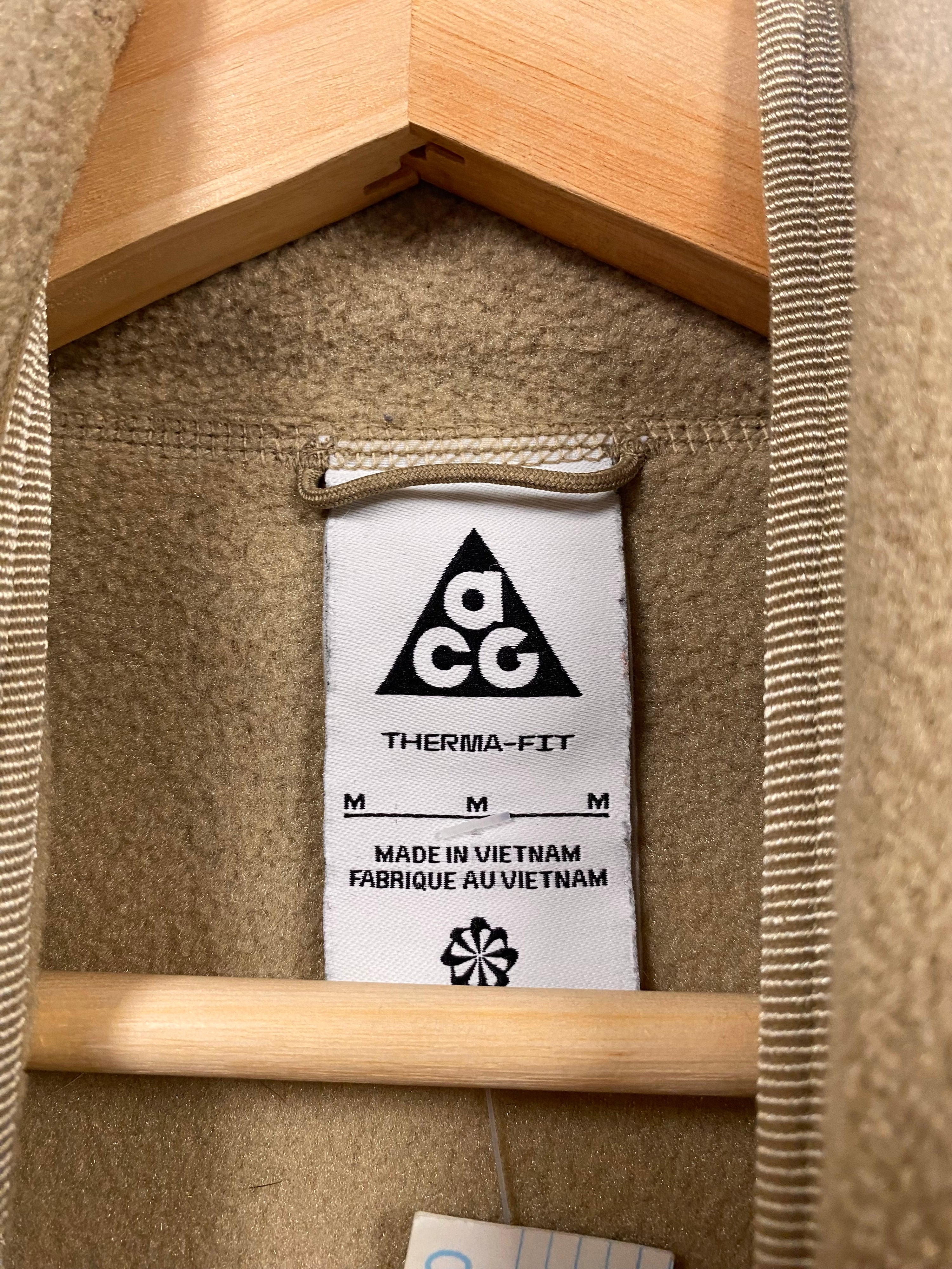 [M] Nike ACG Beige Therma-Fit Hooded Jumper